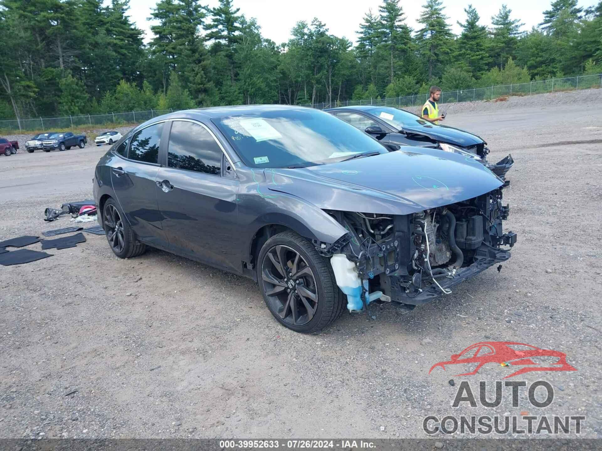 HONDA CIVIC 2019 - 2HGFC2F88KH584092