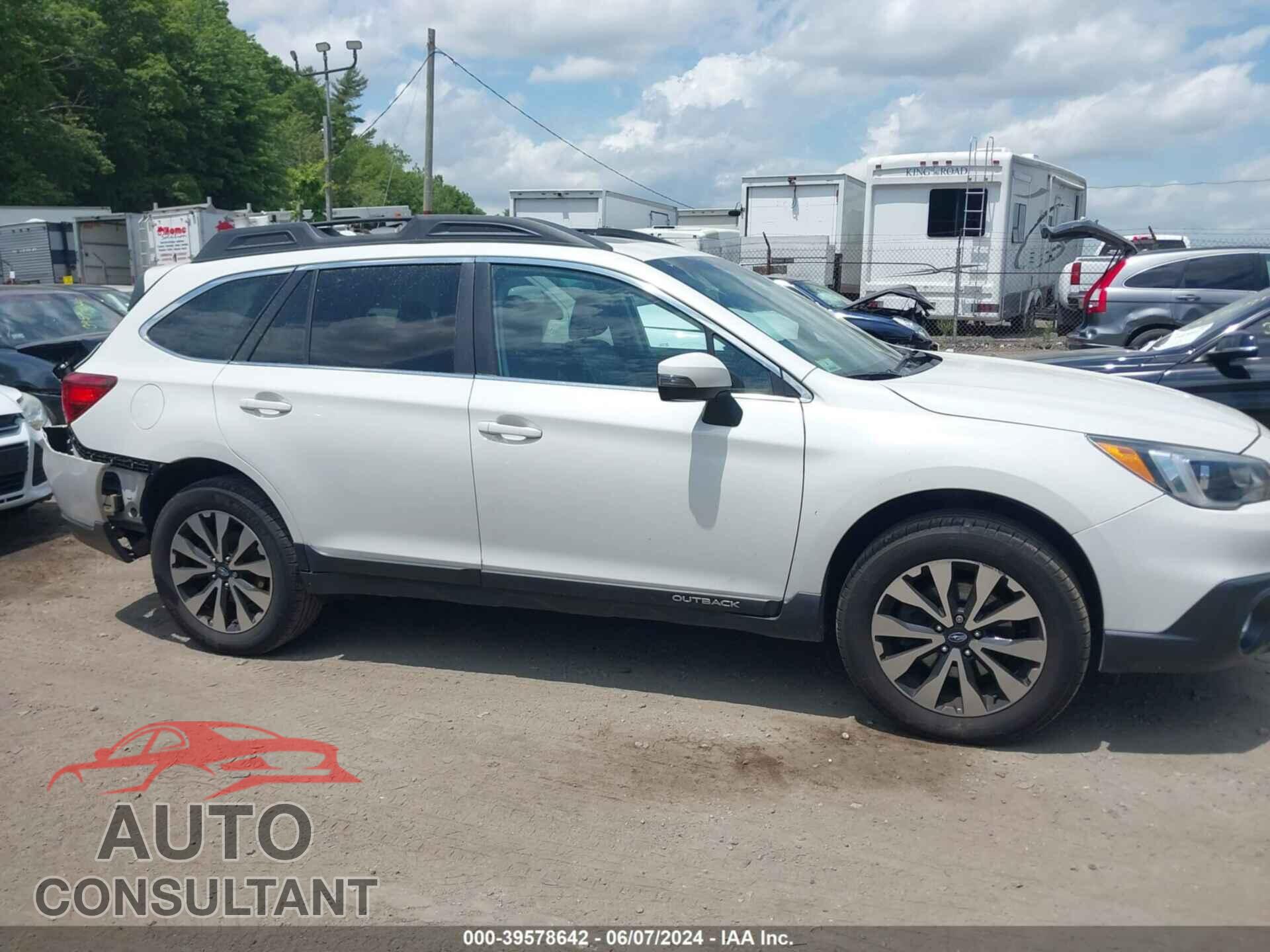 SUBARU OUTBACK 2017 - 4S4BSENC8H3239417