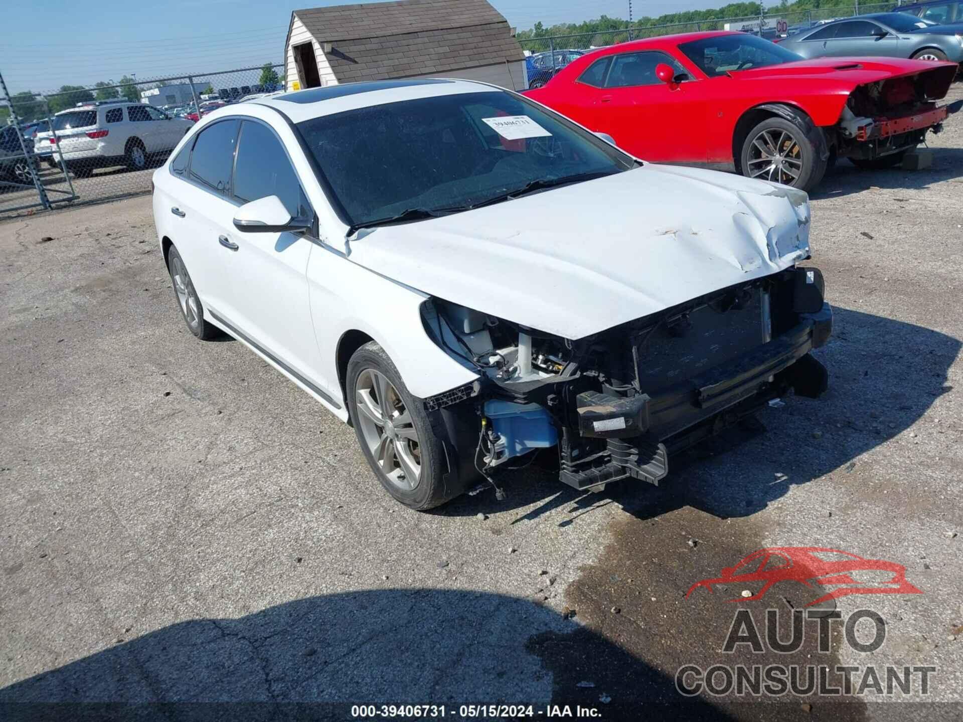 HYUNDAI SONATA 2018 - 5NPE34AF0JH717901