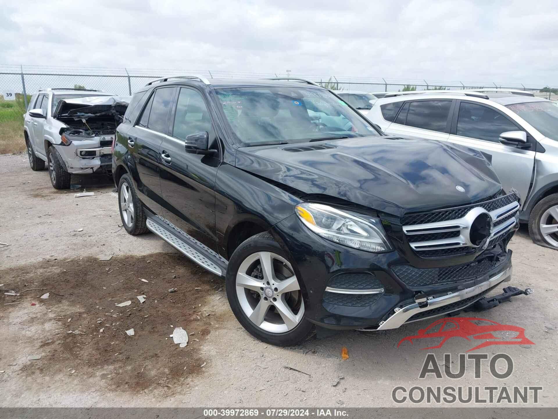 MERCEDES-BENZ GLE 350 2017 - 4JGDA5JB6HA877797