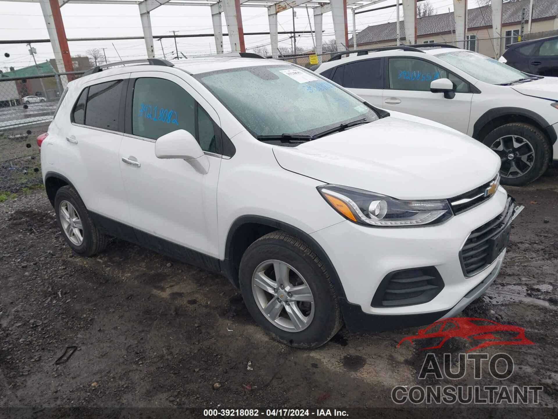 CHEVROLET TRAX 2019 - KL7CJPSB1KB905241