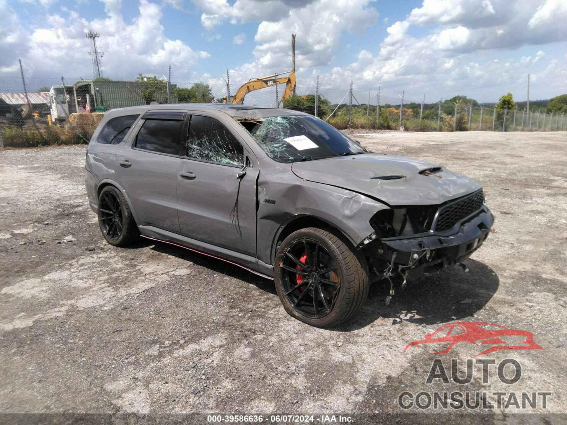 DODGE DURANGO 2021 - 1C4SDJGJ9MC556586