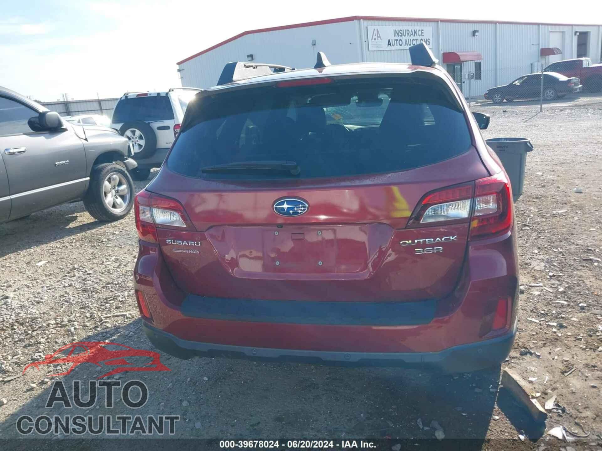 SUBARU OUTBACK 2017 - 4S4BSENC5H3401469