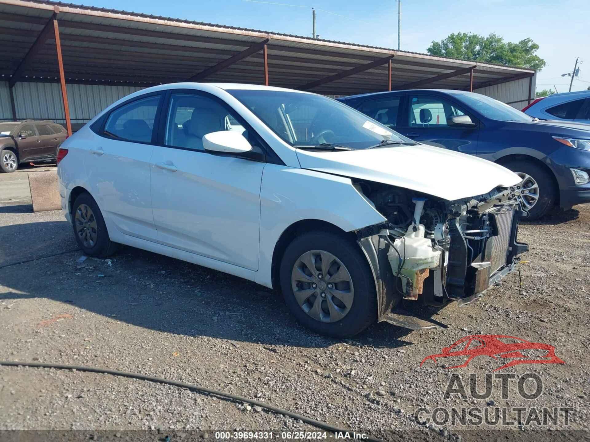 HYUNDAI ACCENT 2016 - KMHCT4AE8GU979173