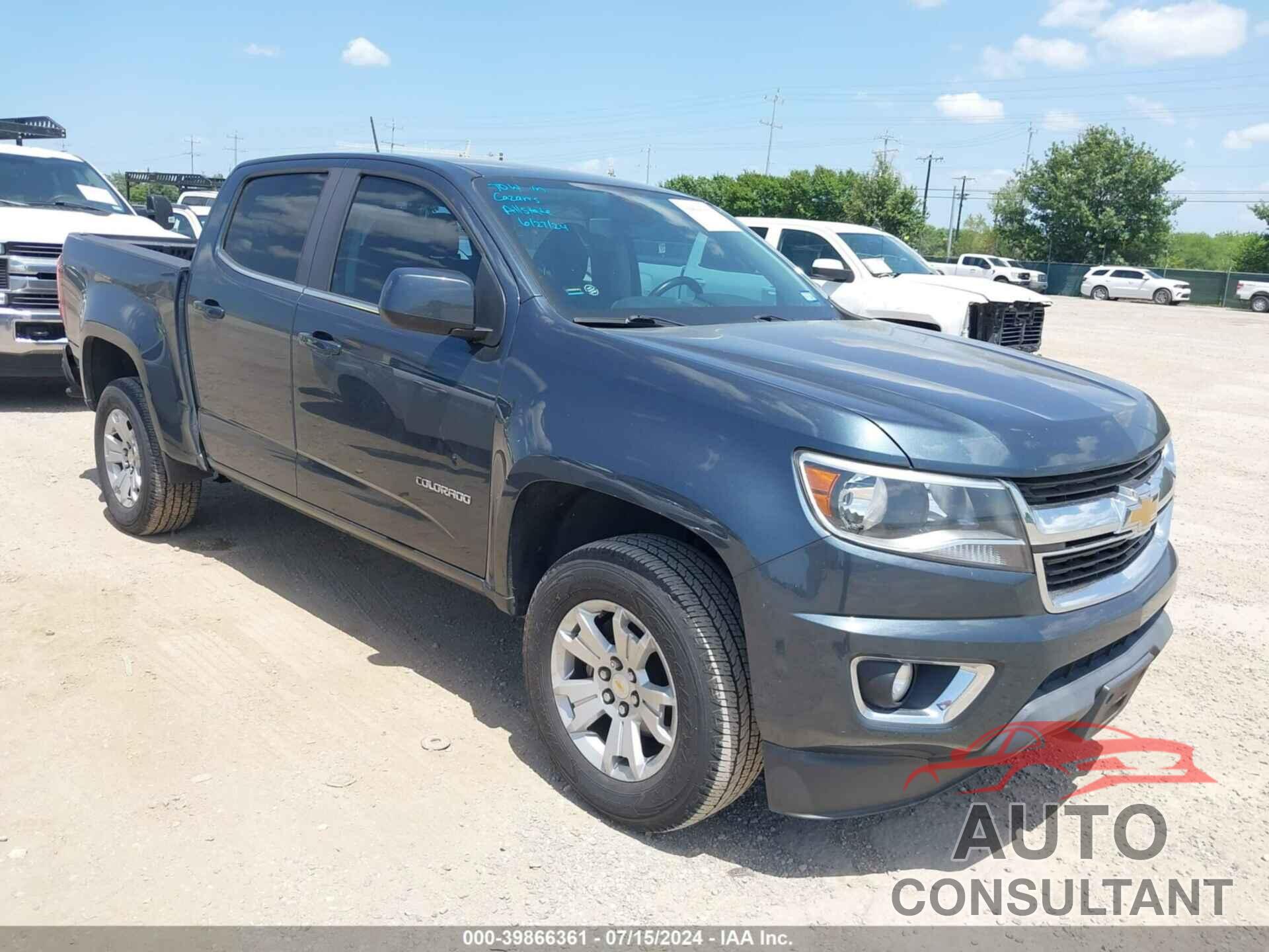 CHEVROLET COLORADO 2019 - 1GCGSCENXK1334631