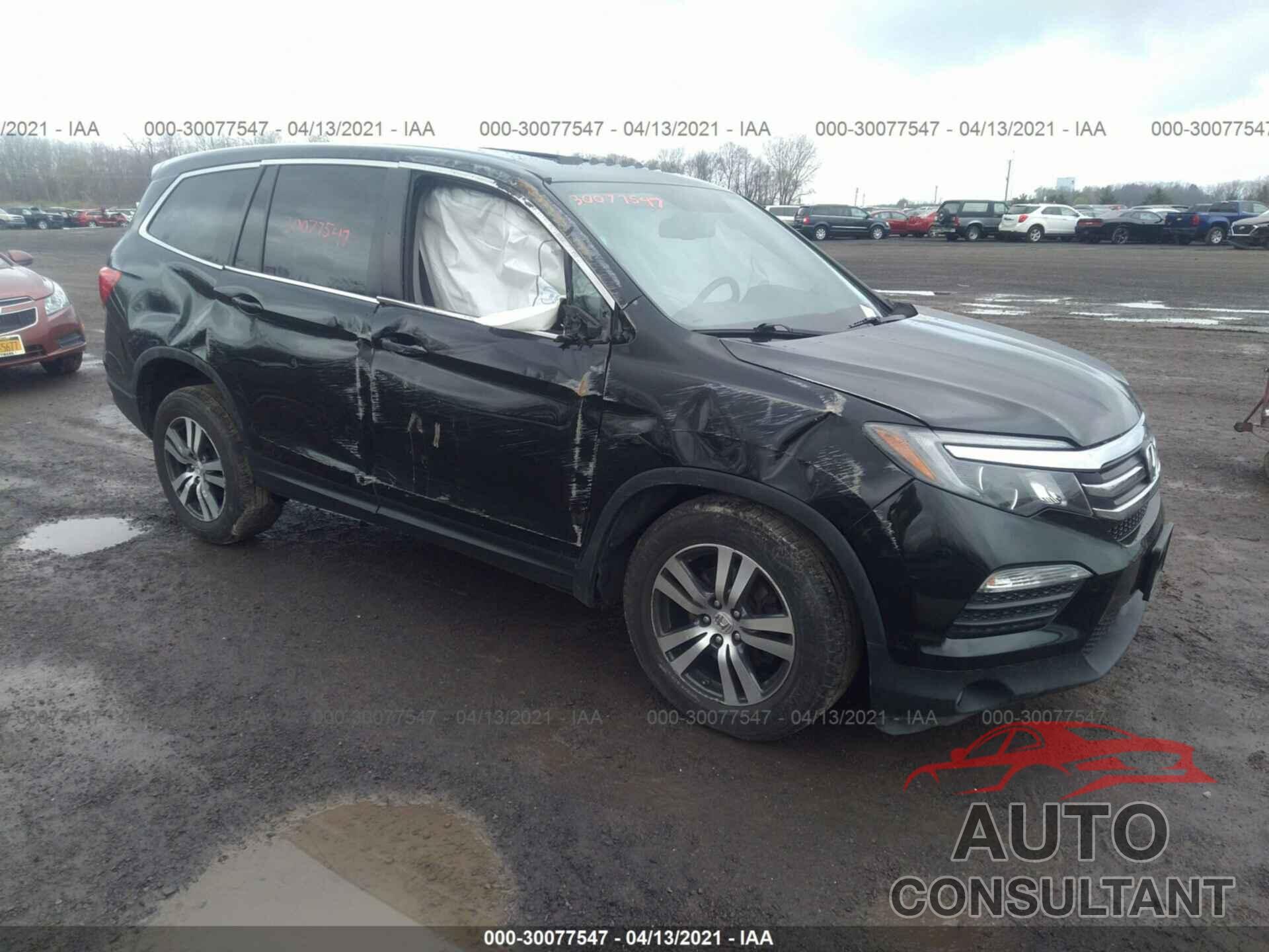 HONDA PILOT 2016 - 5FNYF6H58GB085718