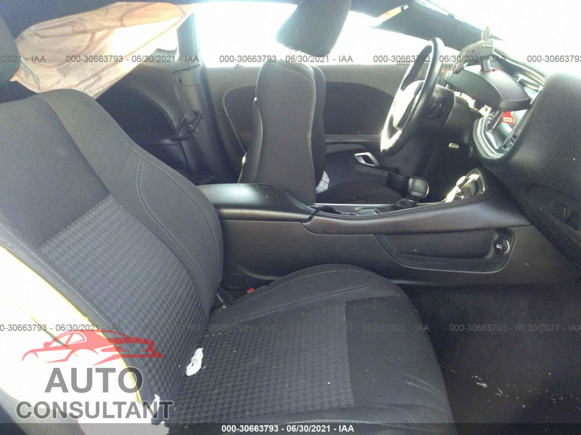 DODGE CHALLENGER 2017 - 2C3CDZAG9HH609102