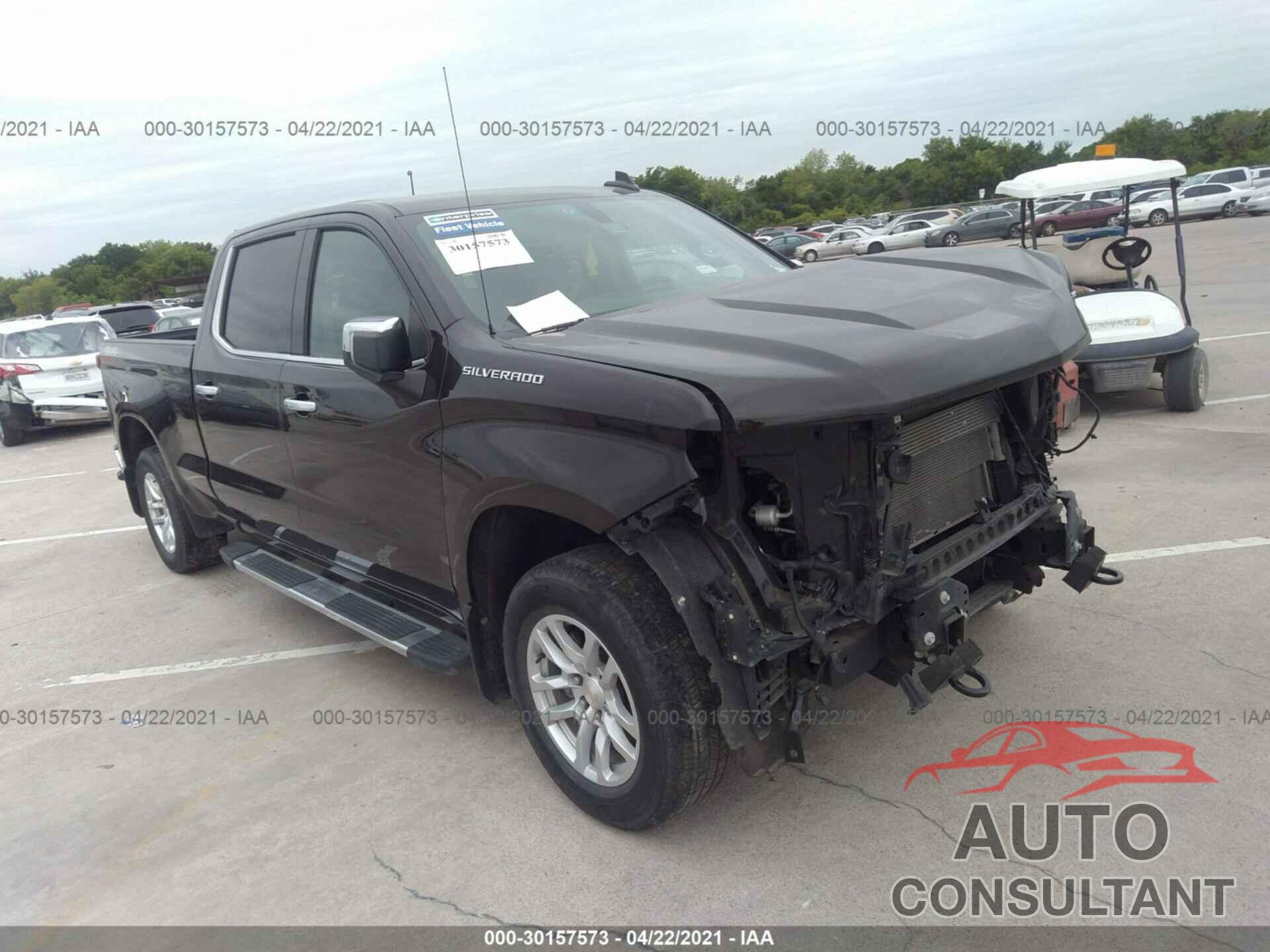CHEVROLET SILVERADO 1500 2019 - 1GCUYGED7KZ175231