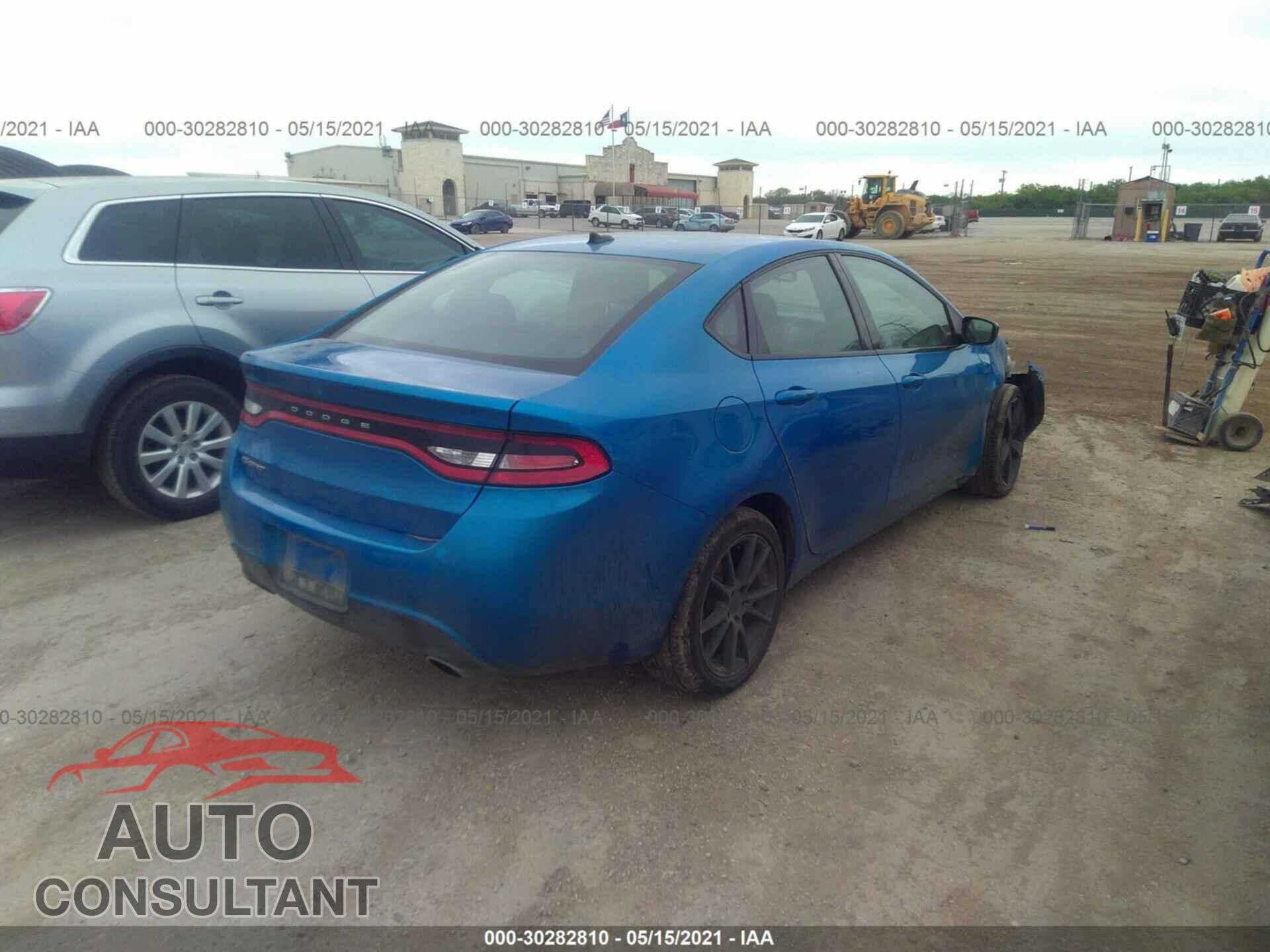 DODGE DART 2016 - 1C3CDFBB5GD539644