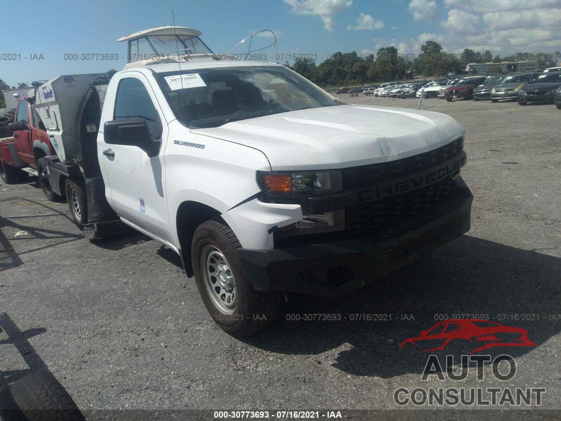 CHEVROLET SILVERADO 1500 2019 - 3GCNWAEH0KG206491