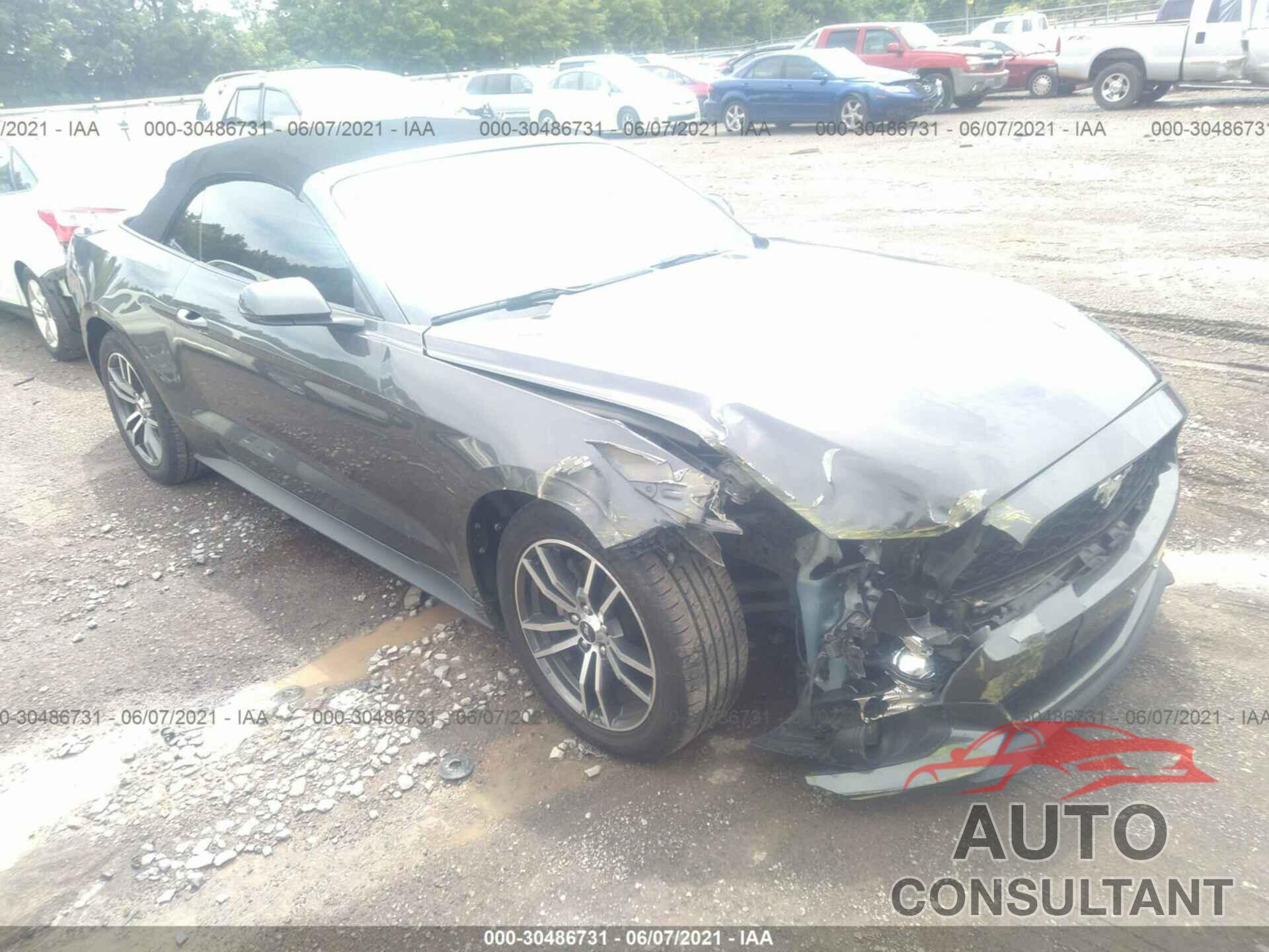 FORD MUSTANG 2017 - 1FATP8UH8H5293352