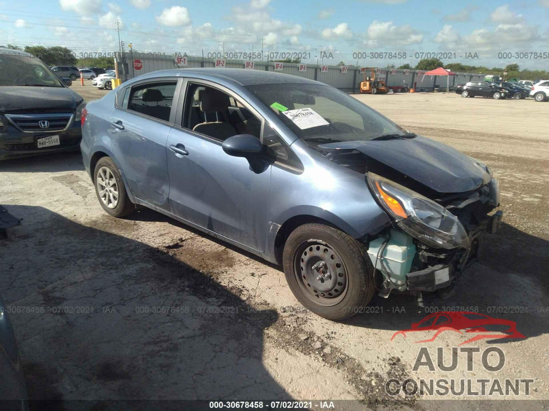KIA RIO 2016 - KNADM4A38G6604583