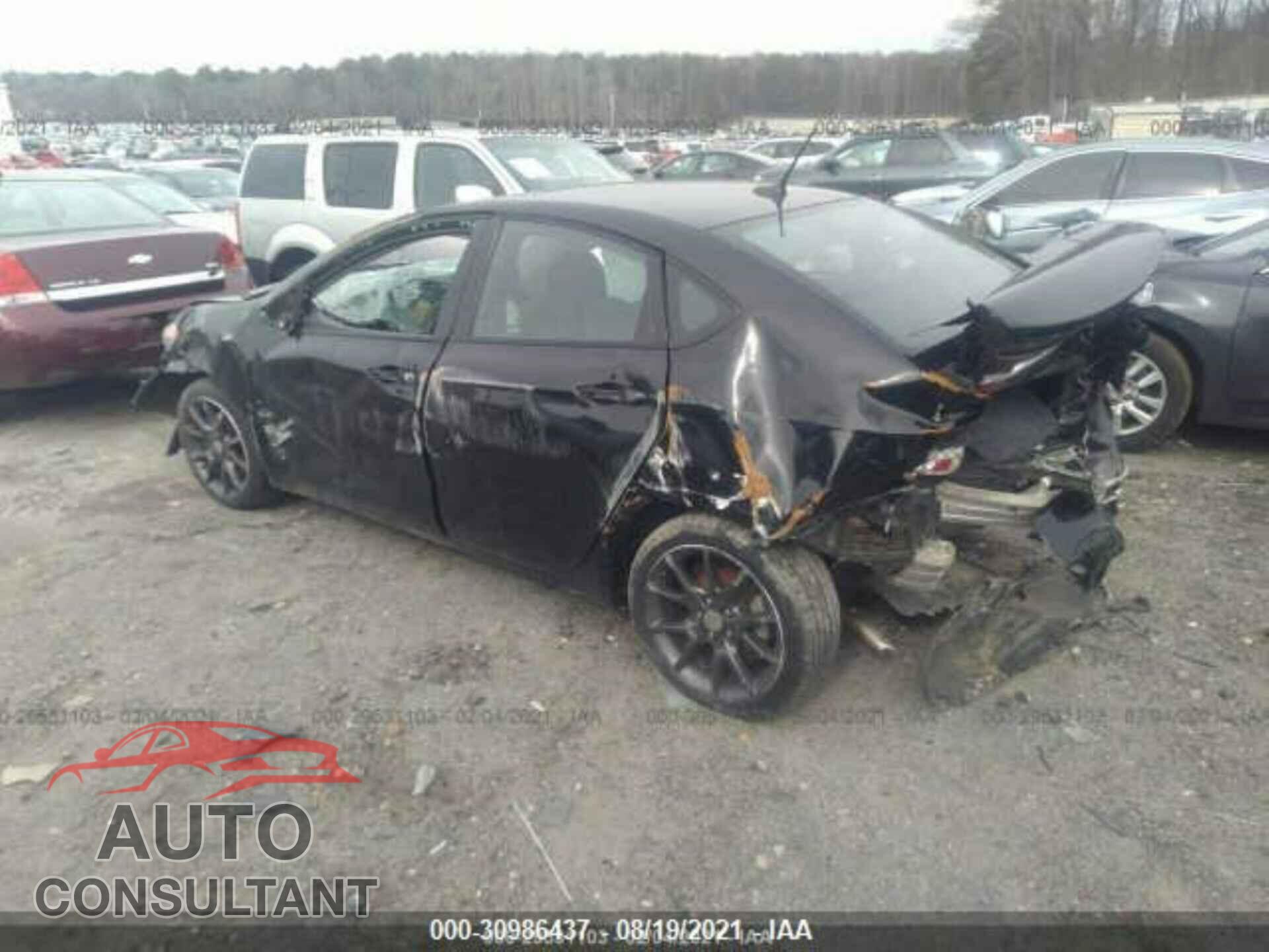 DODGE DART 2016 - 1C3CDFAA0GD680176