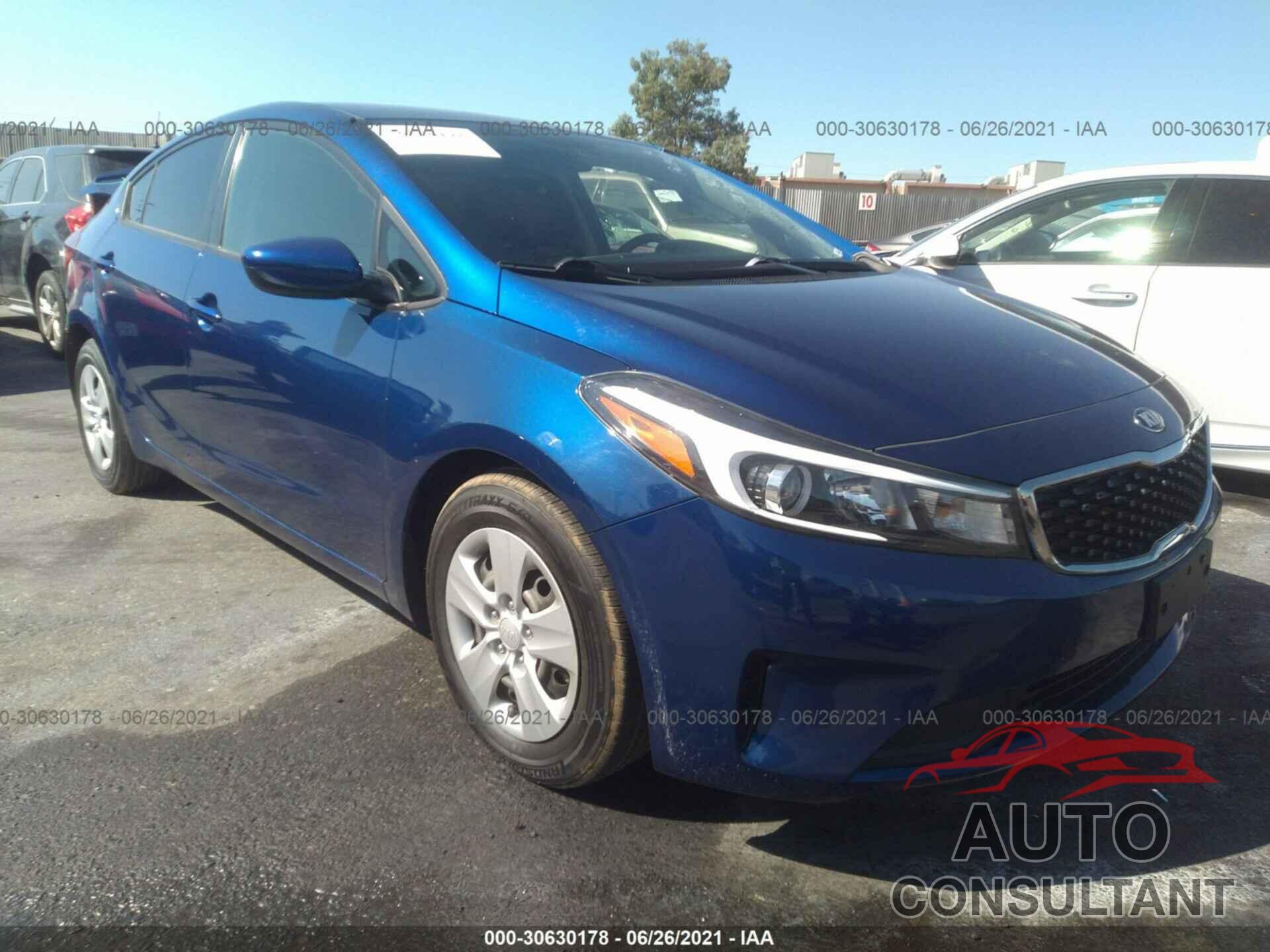 KIA FORTE 2018 - 3KPFK4A72JE212124