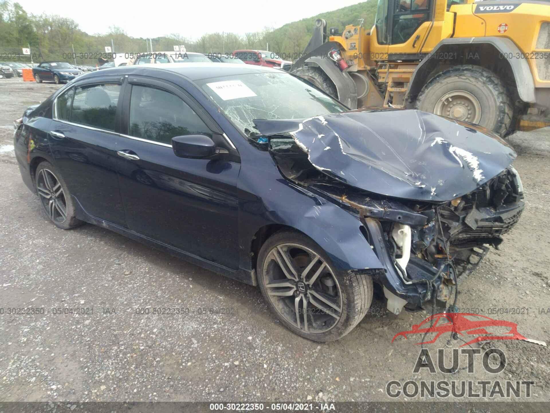 HONDA ACCORD SEDAN 2017 - 1HGCR2F1XHA172610