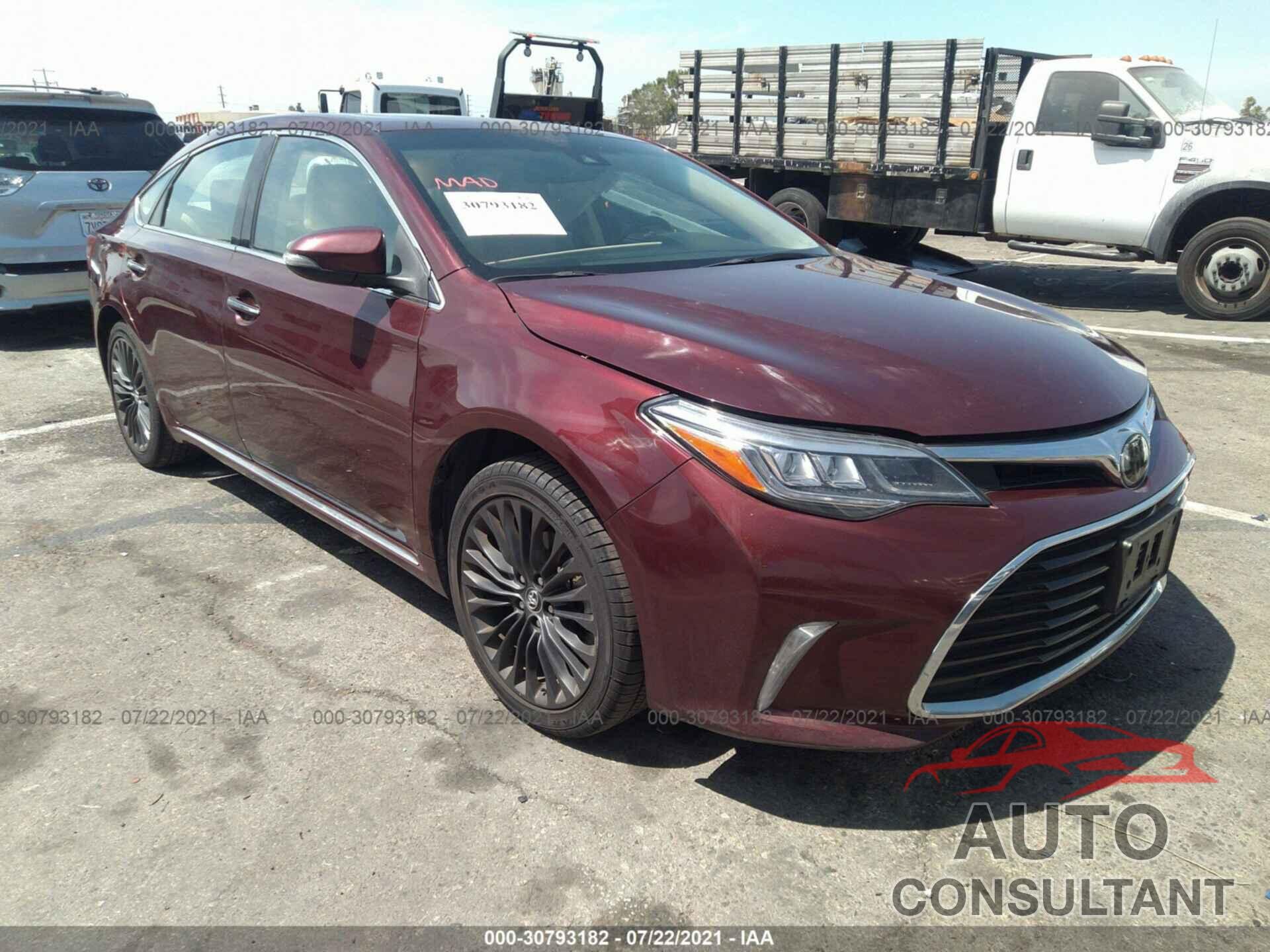 TOYOTA AVALON 2018 - 4T1BK1EBXJU272581