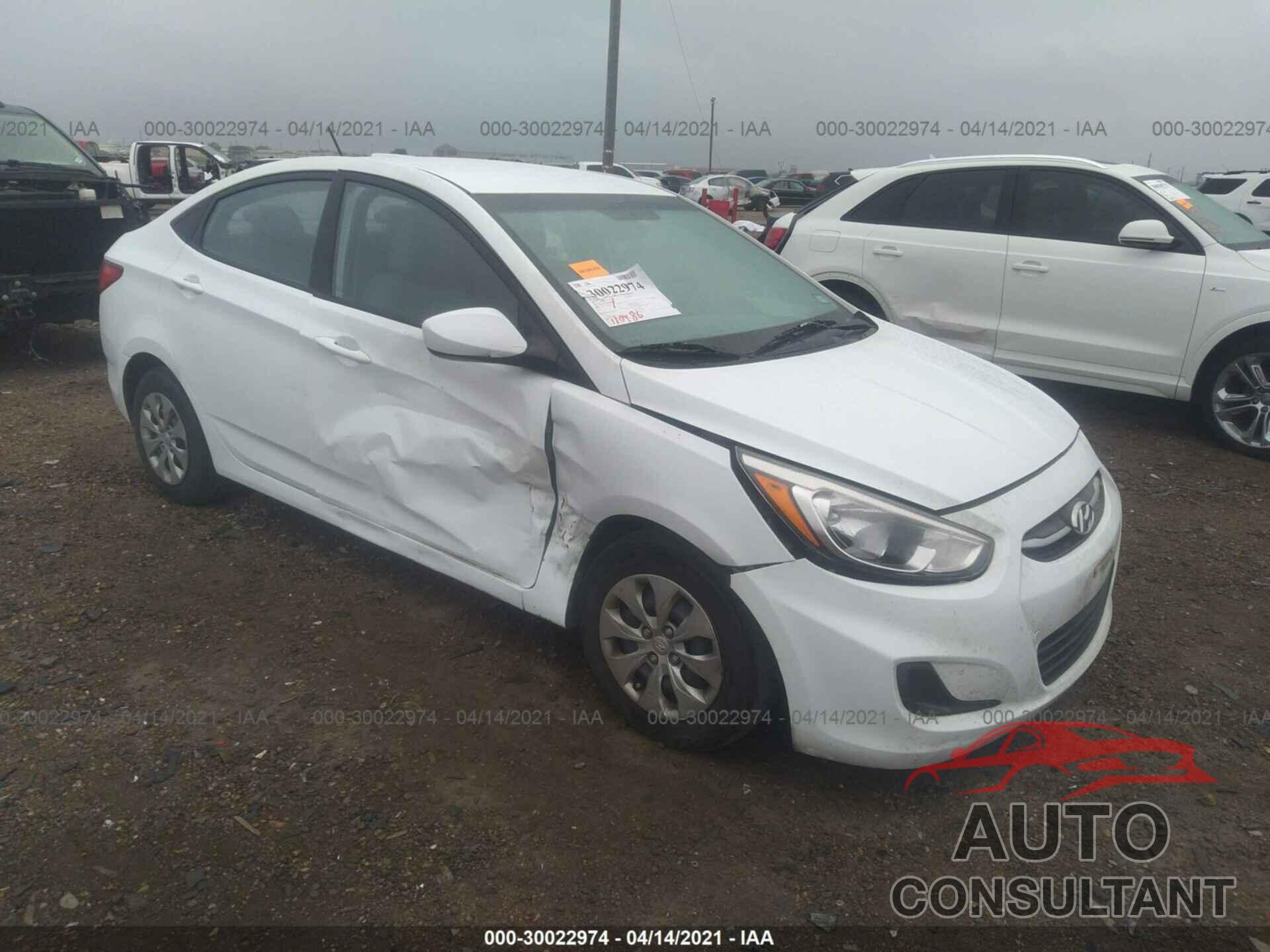 HYUNDAI ACCENT 2016 - KMHCT4AE4GU060058