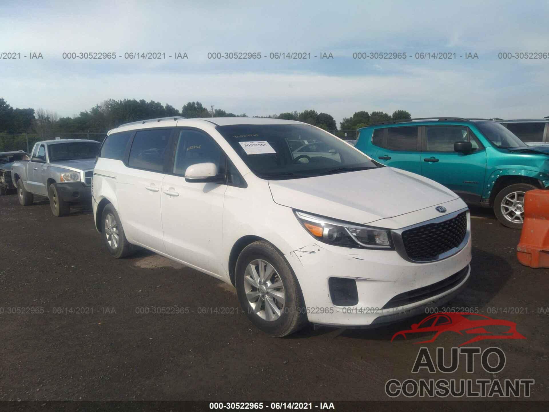 KIA SEDONA 2016 - KNDMB5C11G6163888