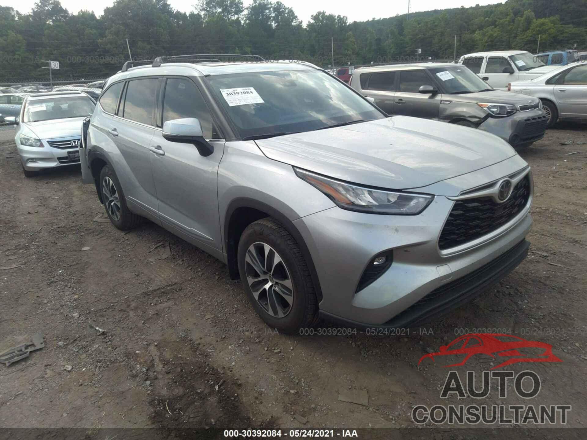 TOYOTA HIGHLANDER 2020 - 5TDHZRBH5LS054279