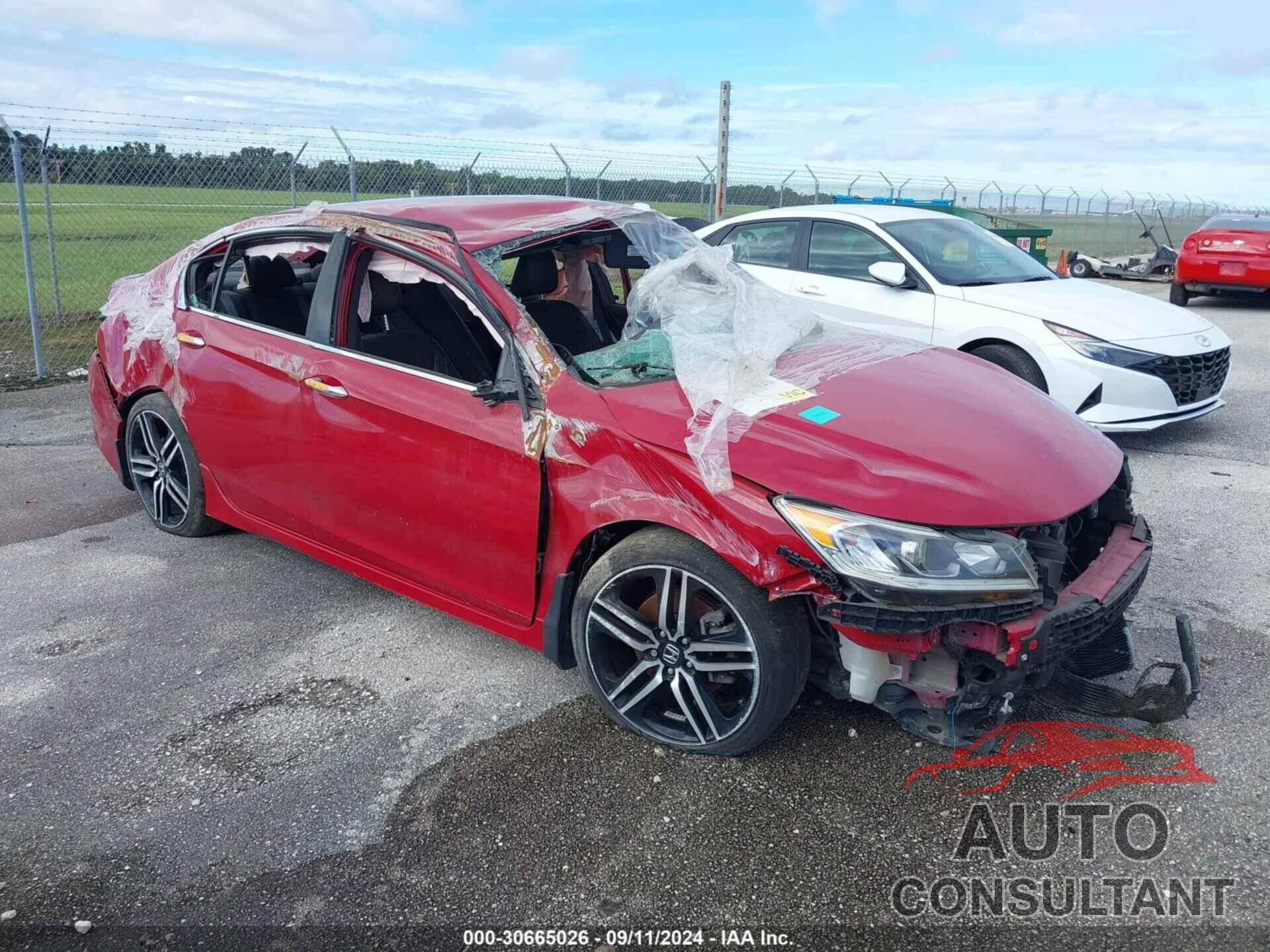 HONDA ACCORD 2017 - 1HGCR2F51HA254566