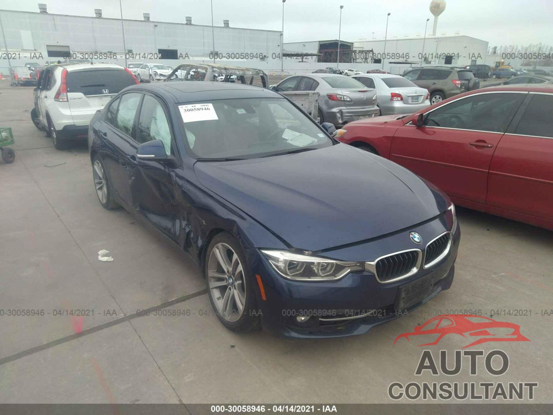 BMW 3 SERIES 2016 - WBA8E9G59GNT46066