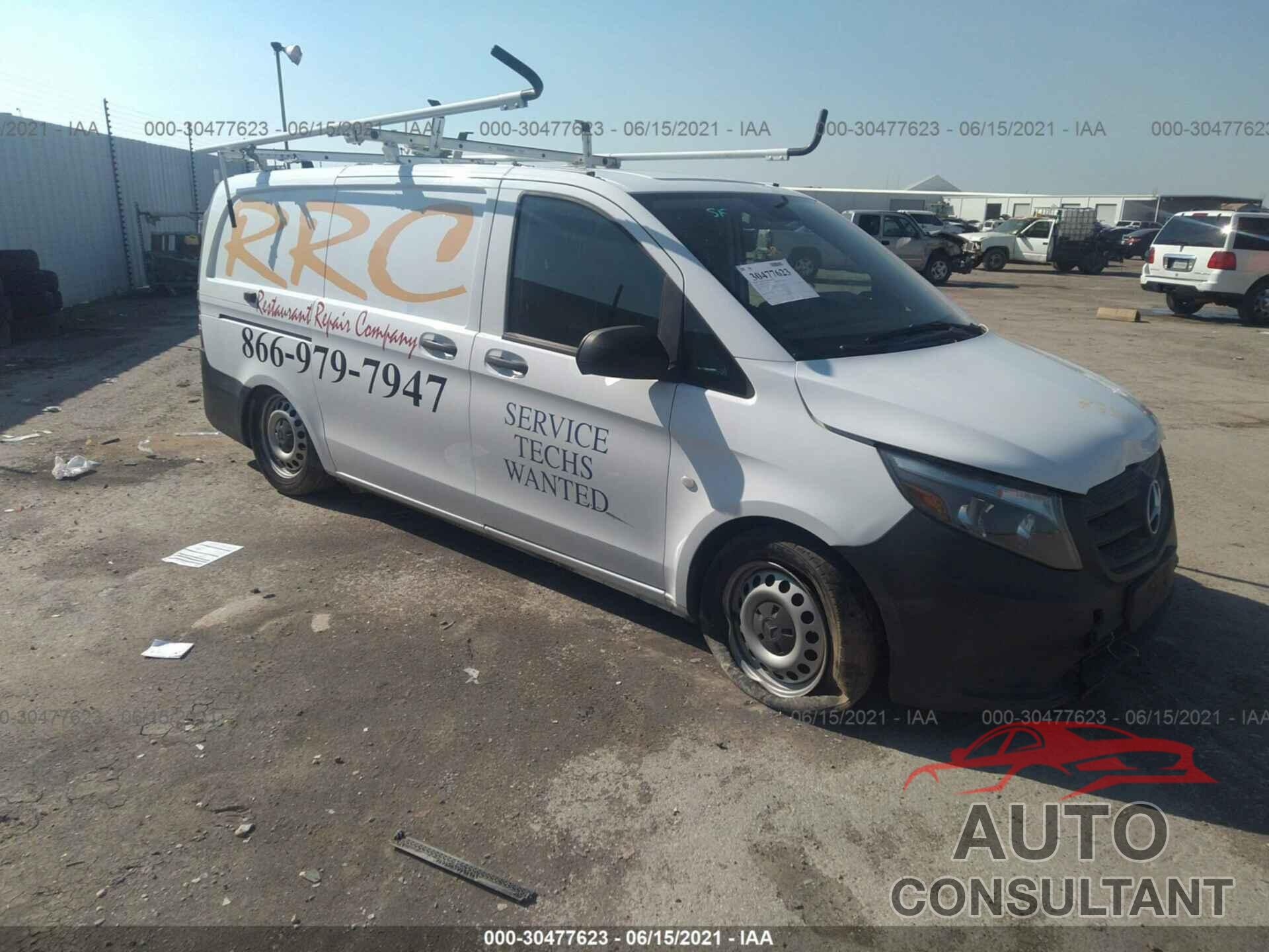 MERCEDES-BENZ METRIS CARGO VAN 2016 - WD3PG2EA0G3128622