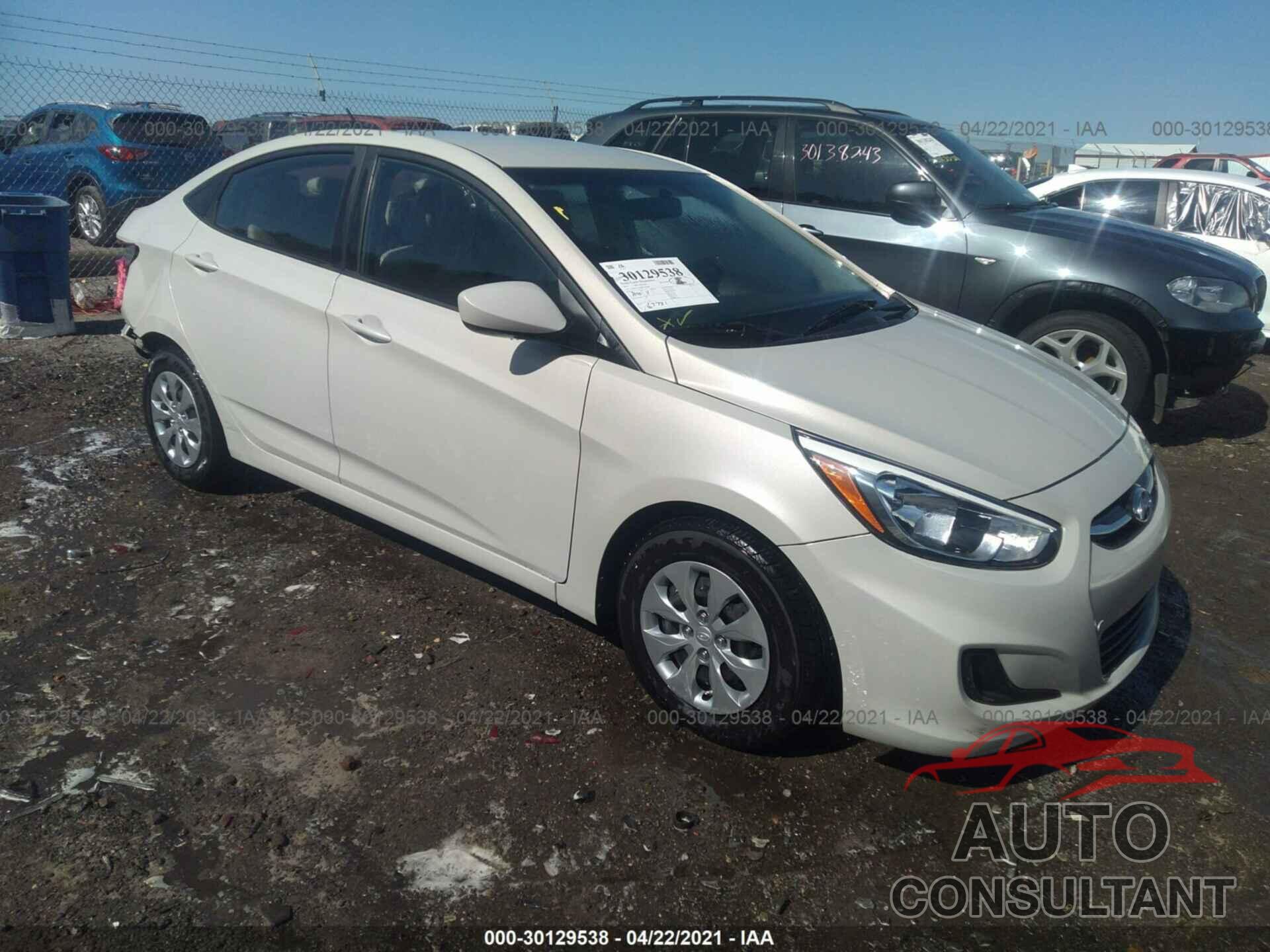 HYUNDAI ACCENT 2017 - KMHCT4AE8HU242184
