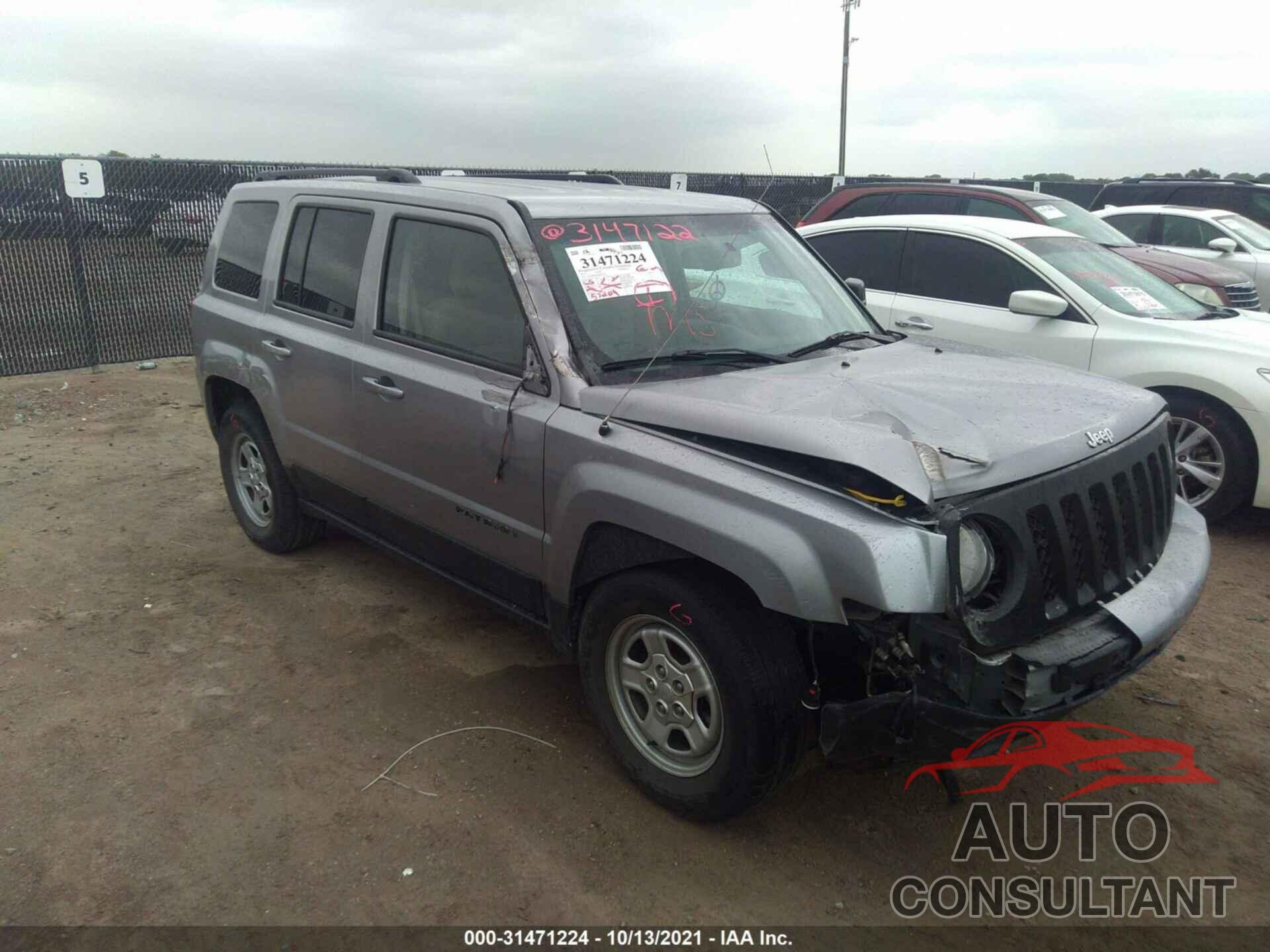 JEEP PATRIOT 2016 - 1C4NJPBA4GD687746