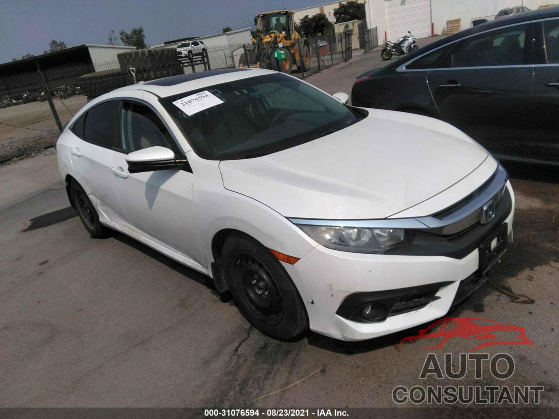 HONDA CIVIC SEDAN 2016 - 2HGFC1F30GH644517