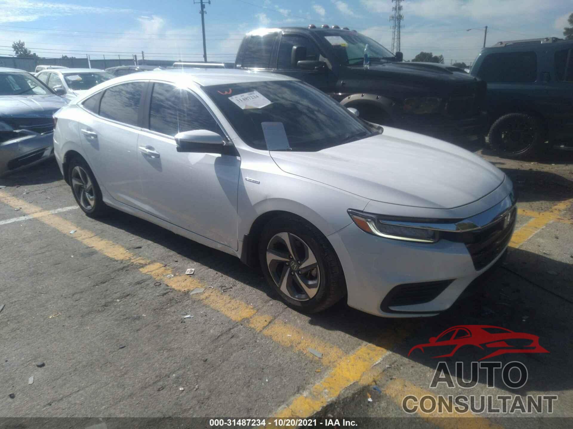 HONDA INSIGHT 2019 - 19XZE4F54KE002184