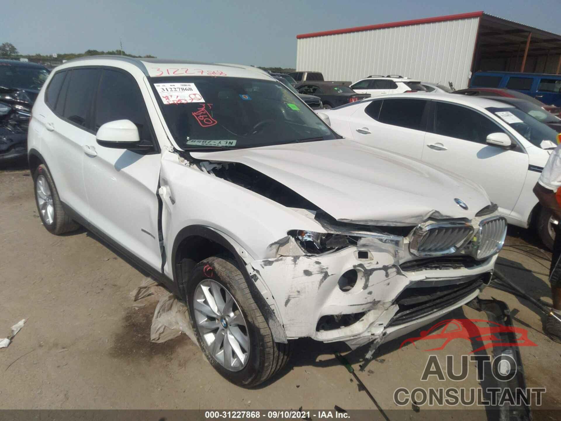 BMW X3 2017 - 5UXWZ7C36H0X42167