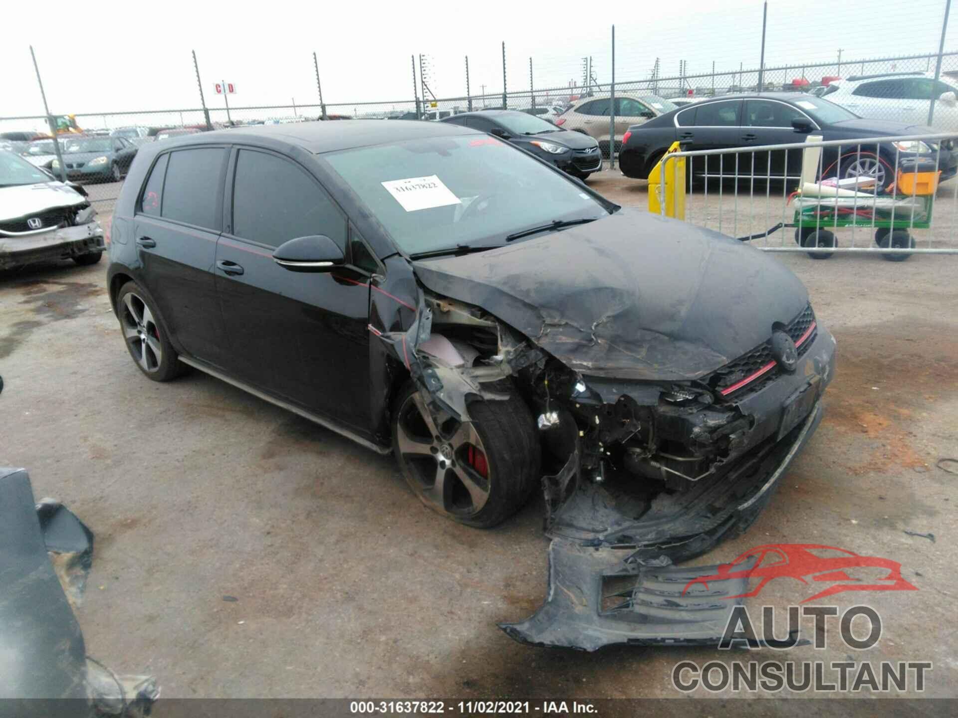 VOLKSWAGEN GOLF GTI 2017 - 3VW447AU0HM062777