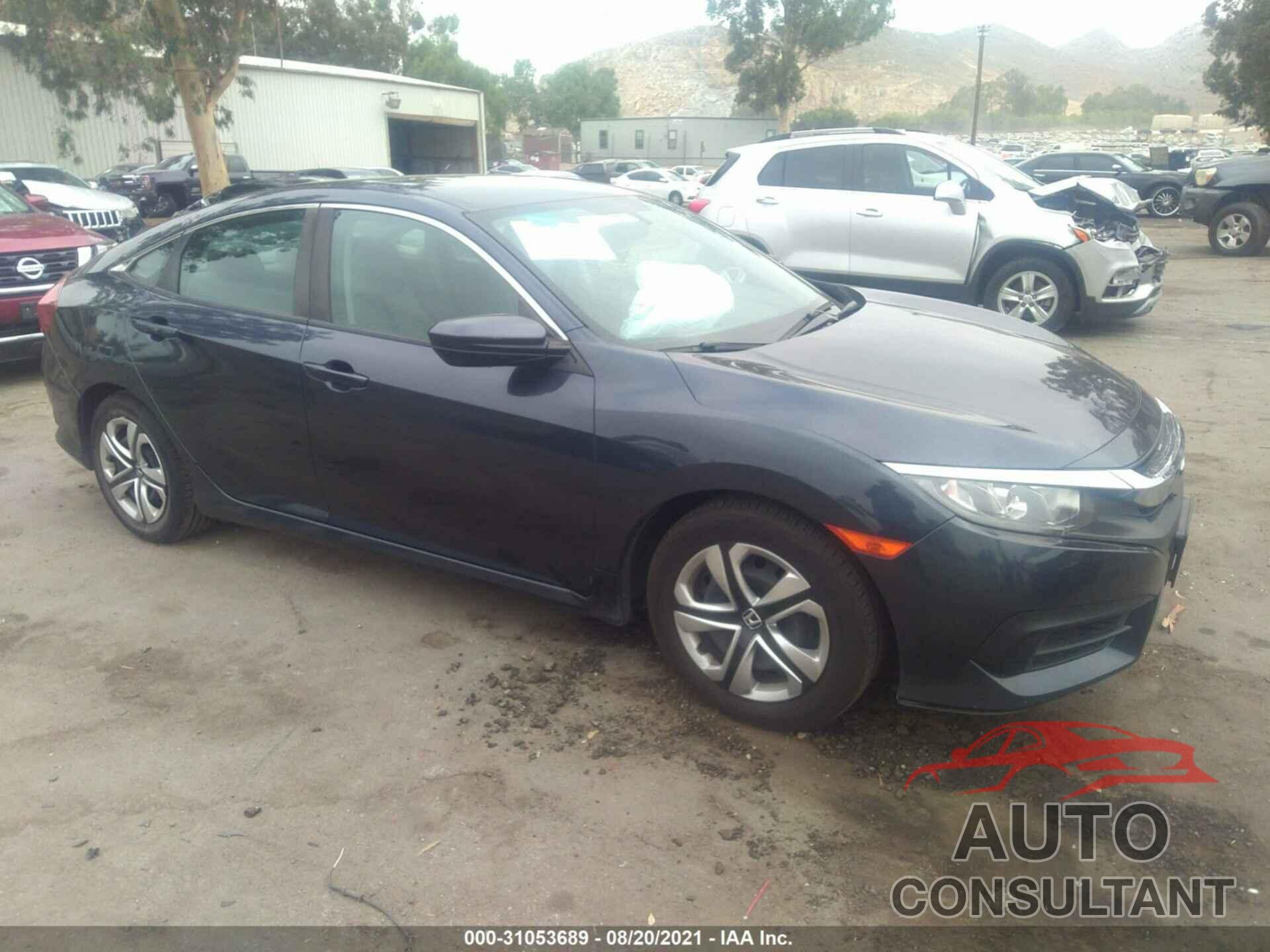 HONDA CIVIC SEDAN 2017 - 19XFC2F55HE225016