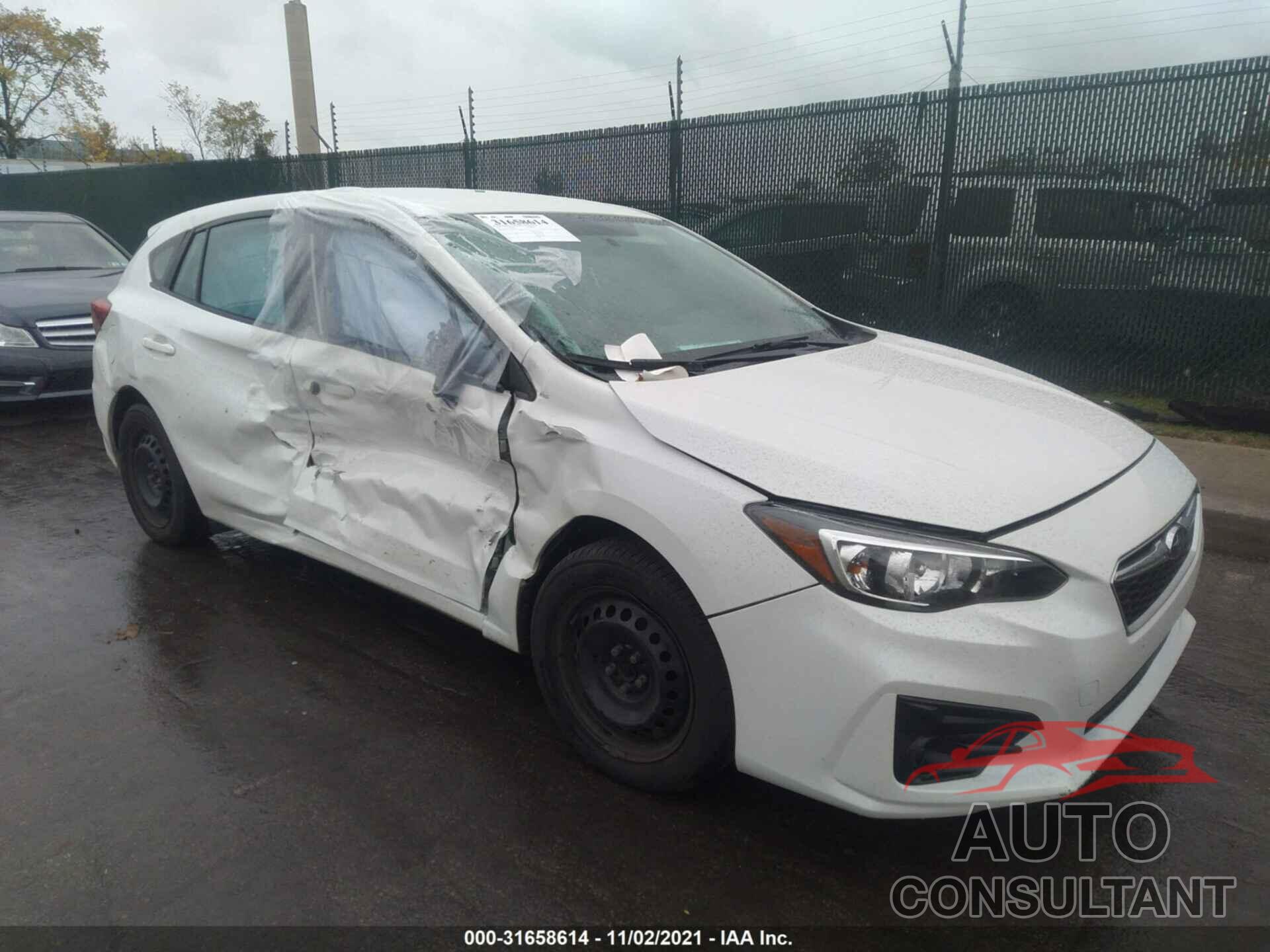SUBARU IMPREZA 2018 - 4S3GTAA60J3708747
