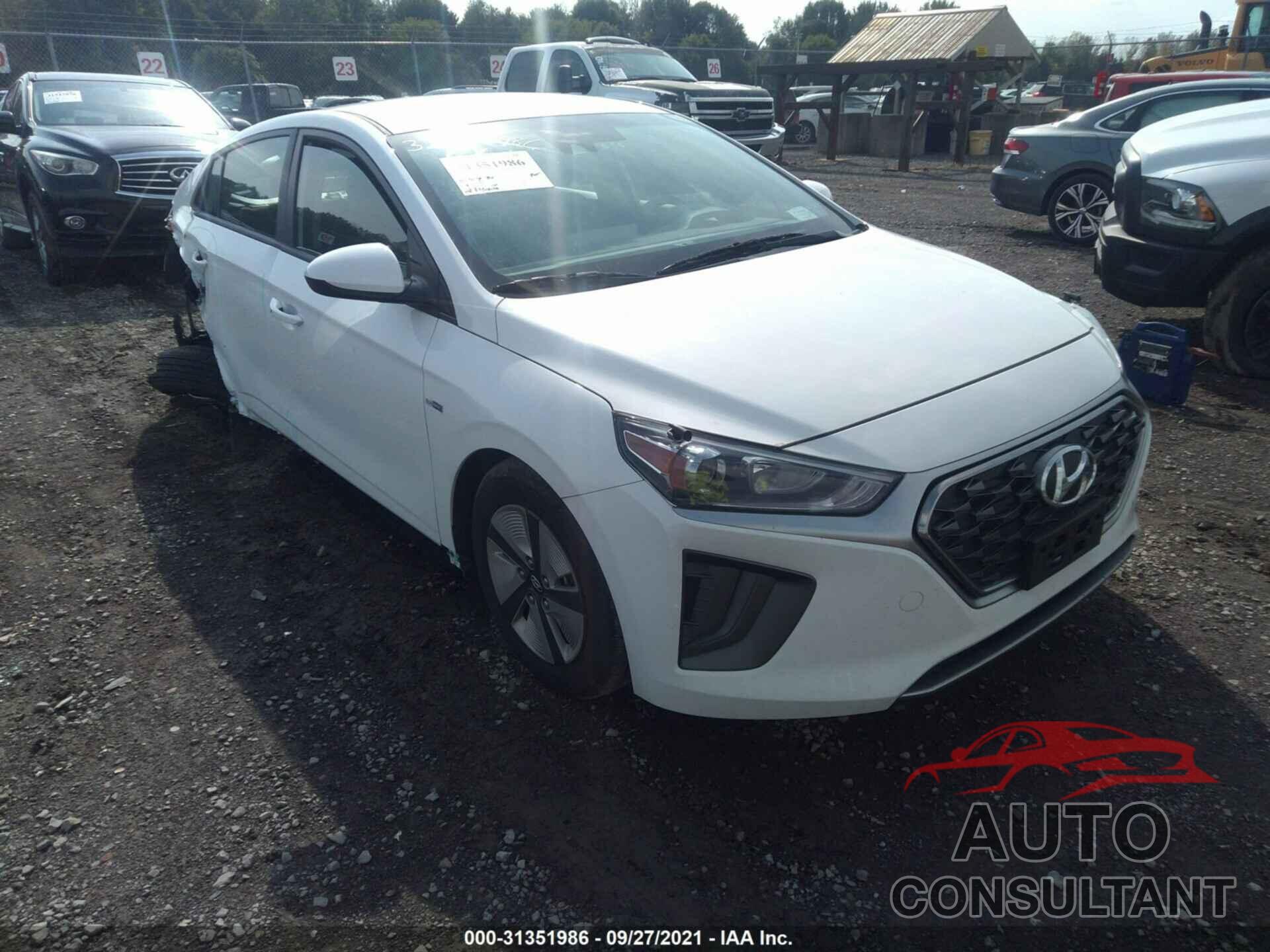 HYUNDAI IONIQ HYBRID 2020 - KMHC65LC3LU186253