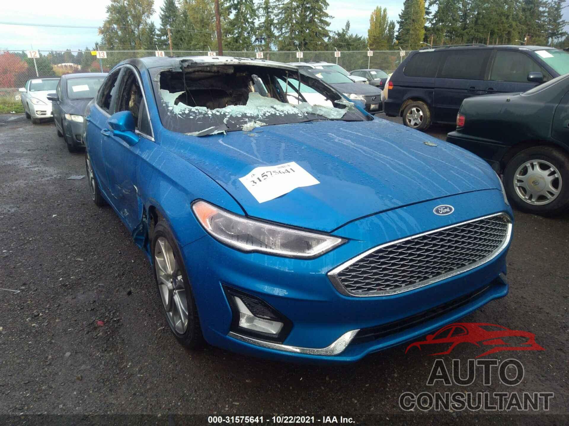 FORD FUSION HYBRID 2020 - 3FA6P0RU9LR133409