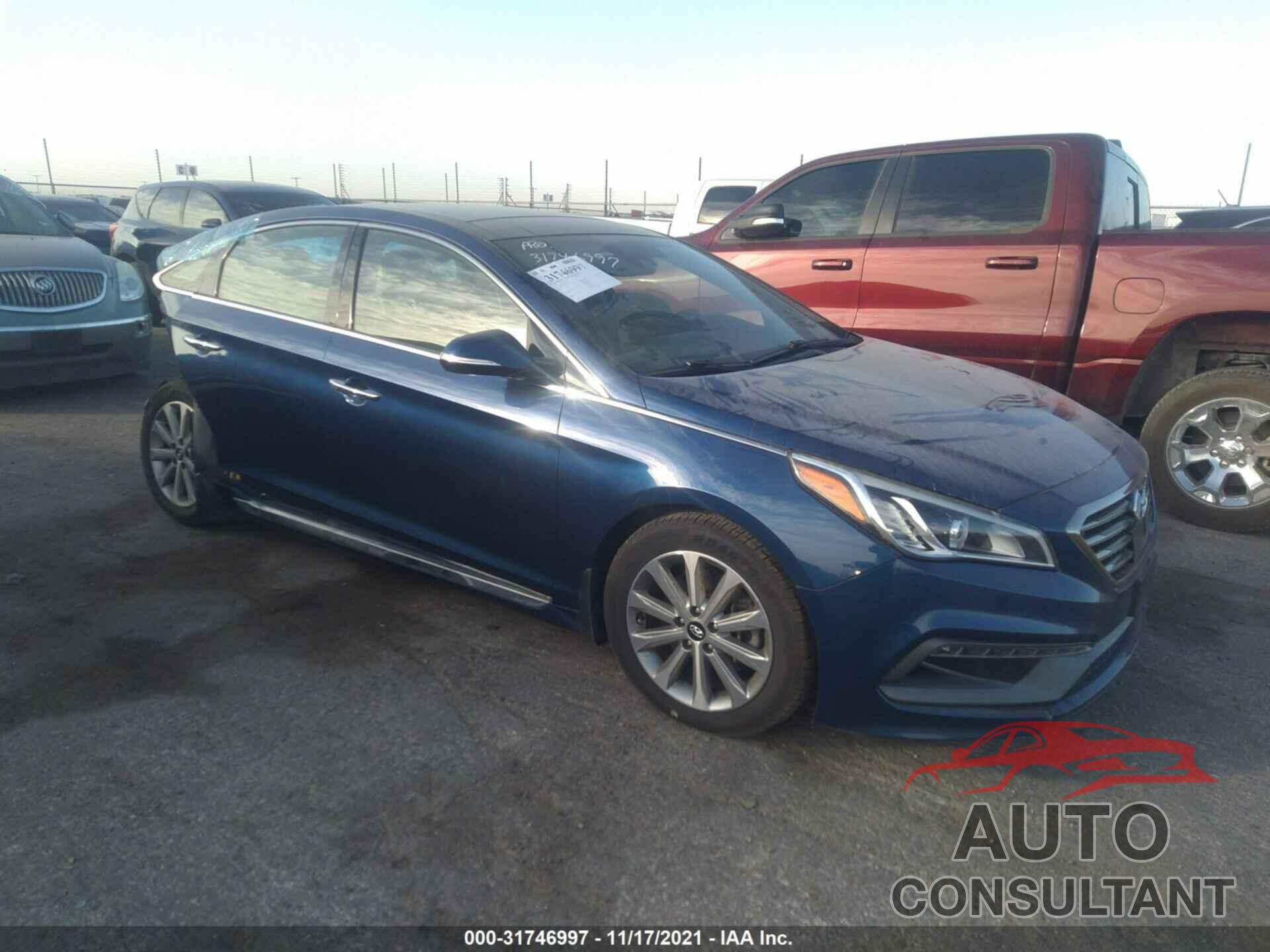 HYUNDAI SONATA 2016 - 5NPE34AF9GH272549