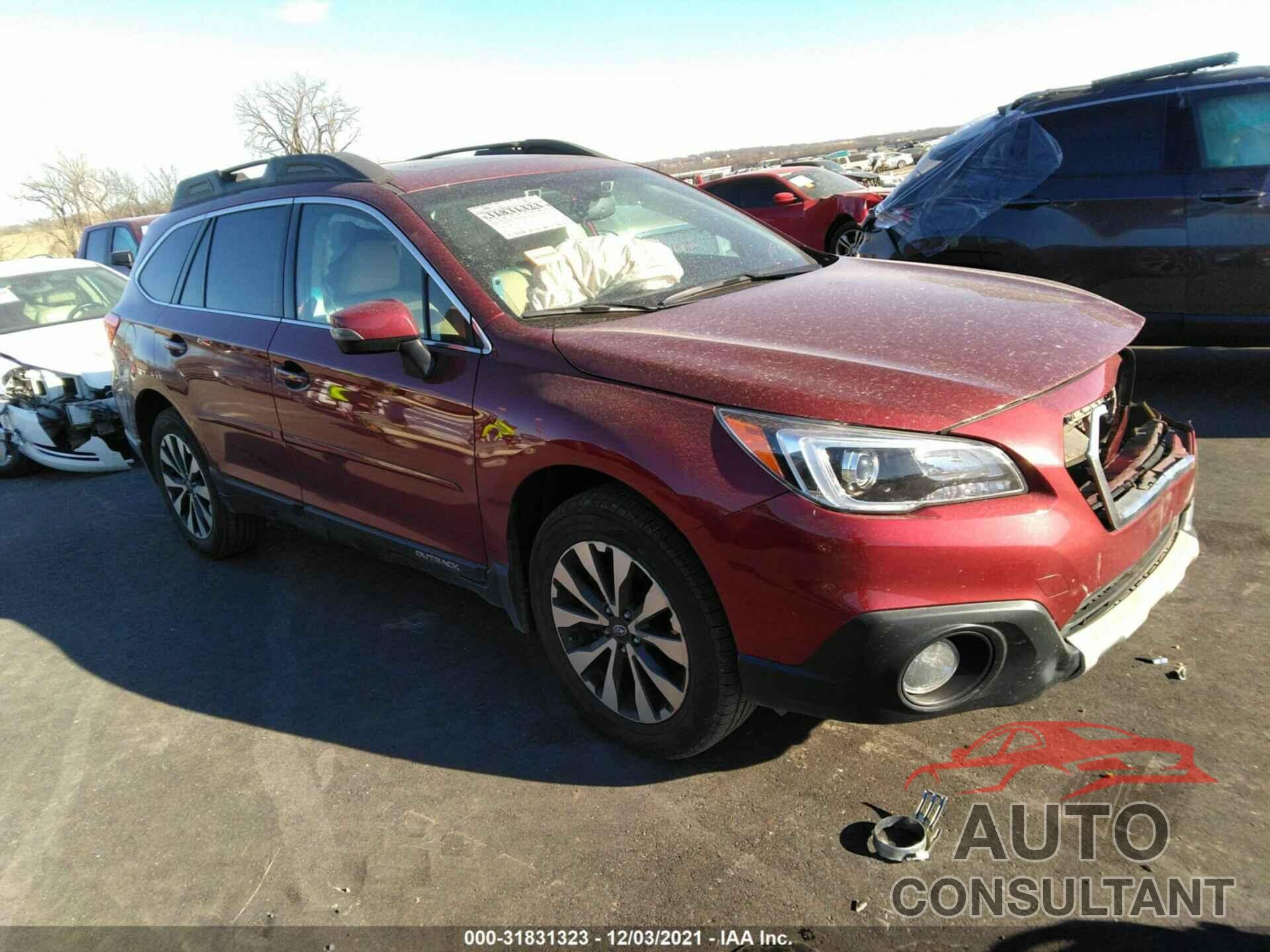 SUBARU OUTBACK 2016 - 4S4BSANC7G3297638