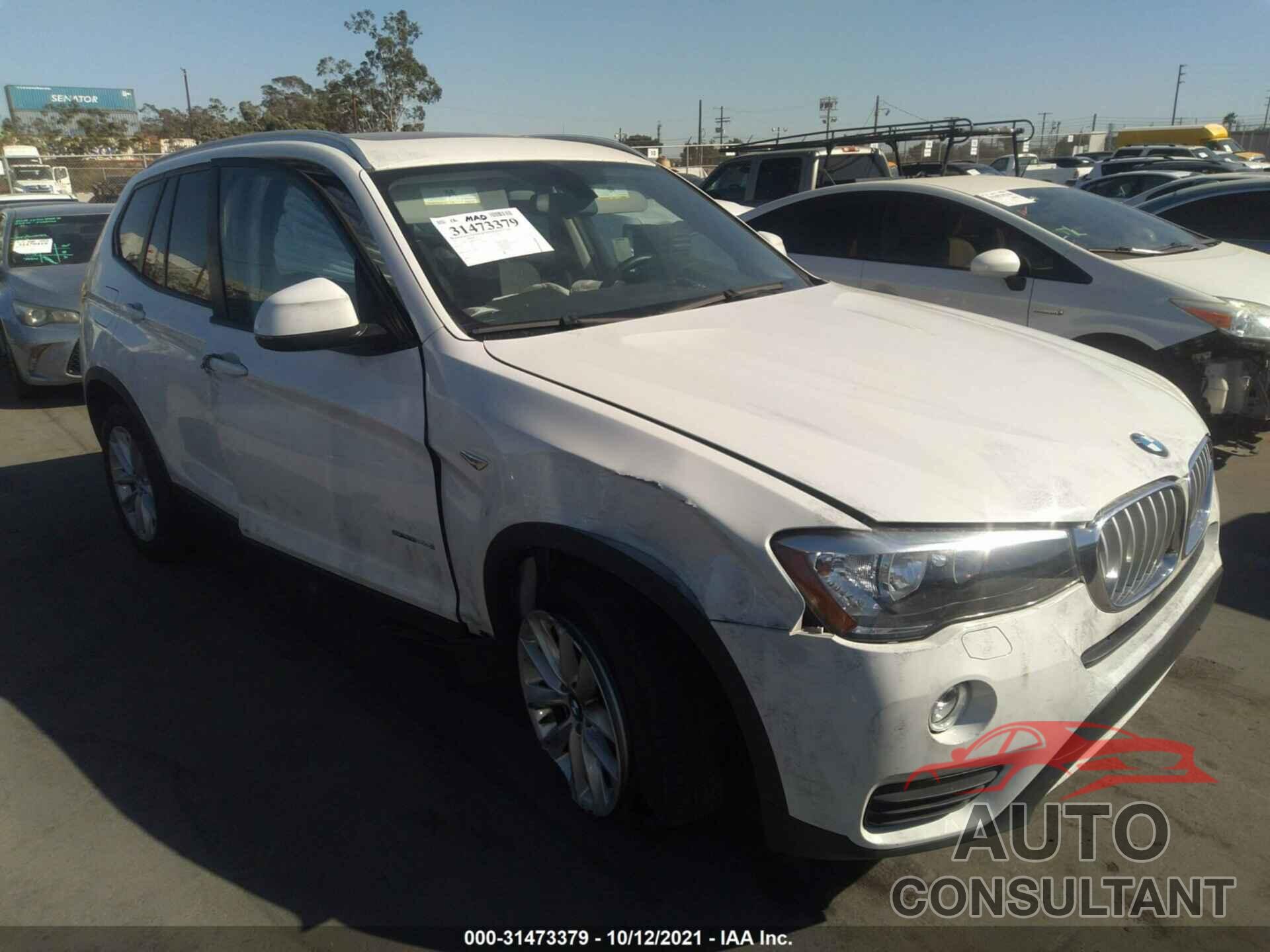 BMW X3 2017 - 5UXWZ7C30H0V91570