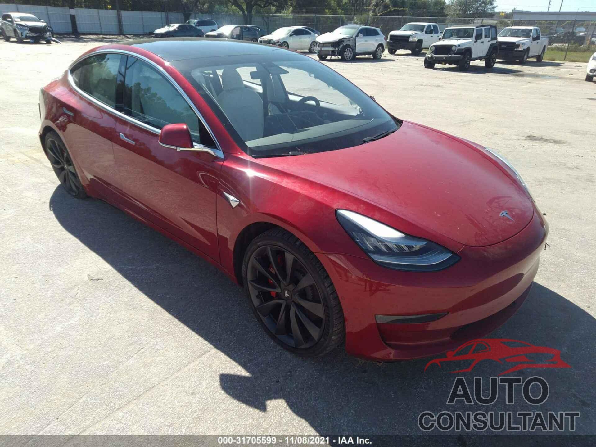 TESLA MODEL 3 2020 - 5YJ3E1EC6LF669600