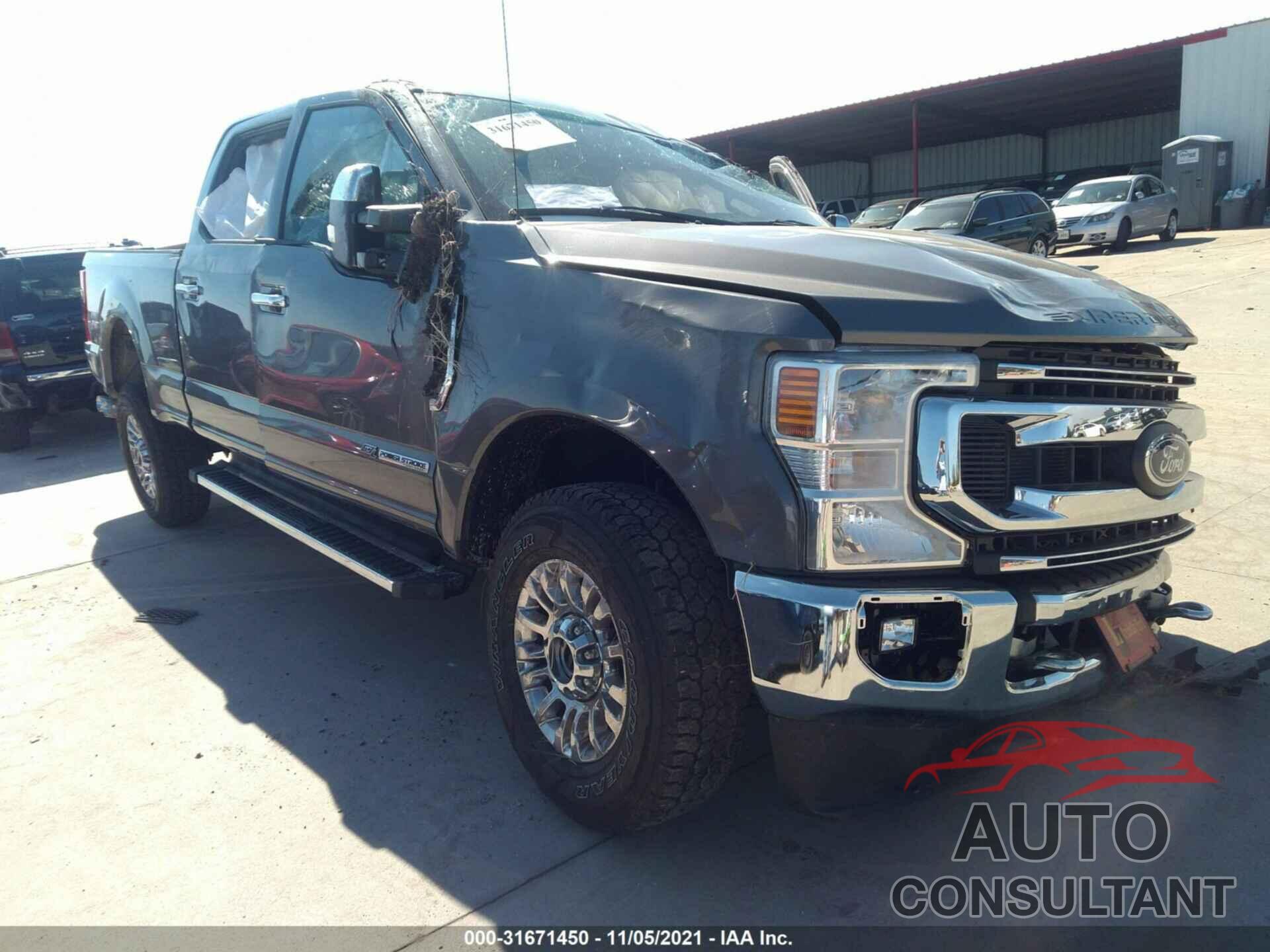 FORD SUPER DUTY F-250 SRW 2021 - 1FT7W2BT5MED89890