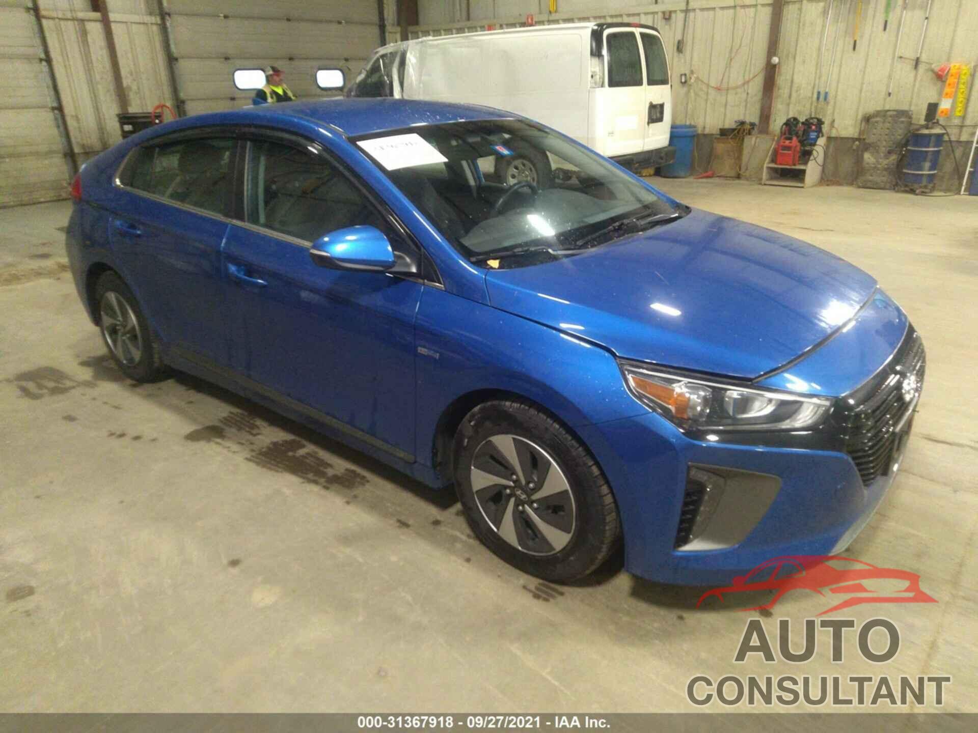 HYUNDAI IONIQ HYBRID 2018 - KMHC75LC7JU100050