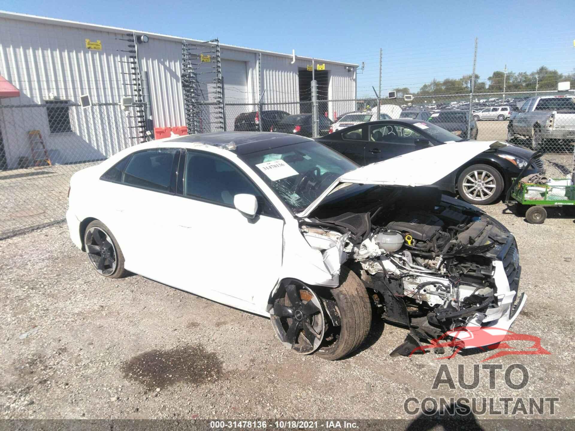 AUDI A3 2016 - WAUB8GFF3G1055369