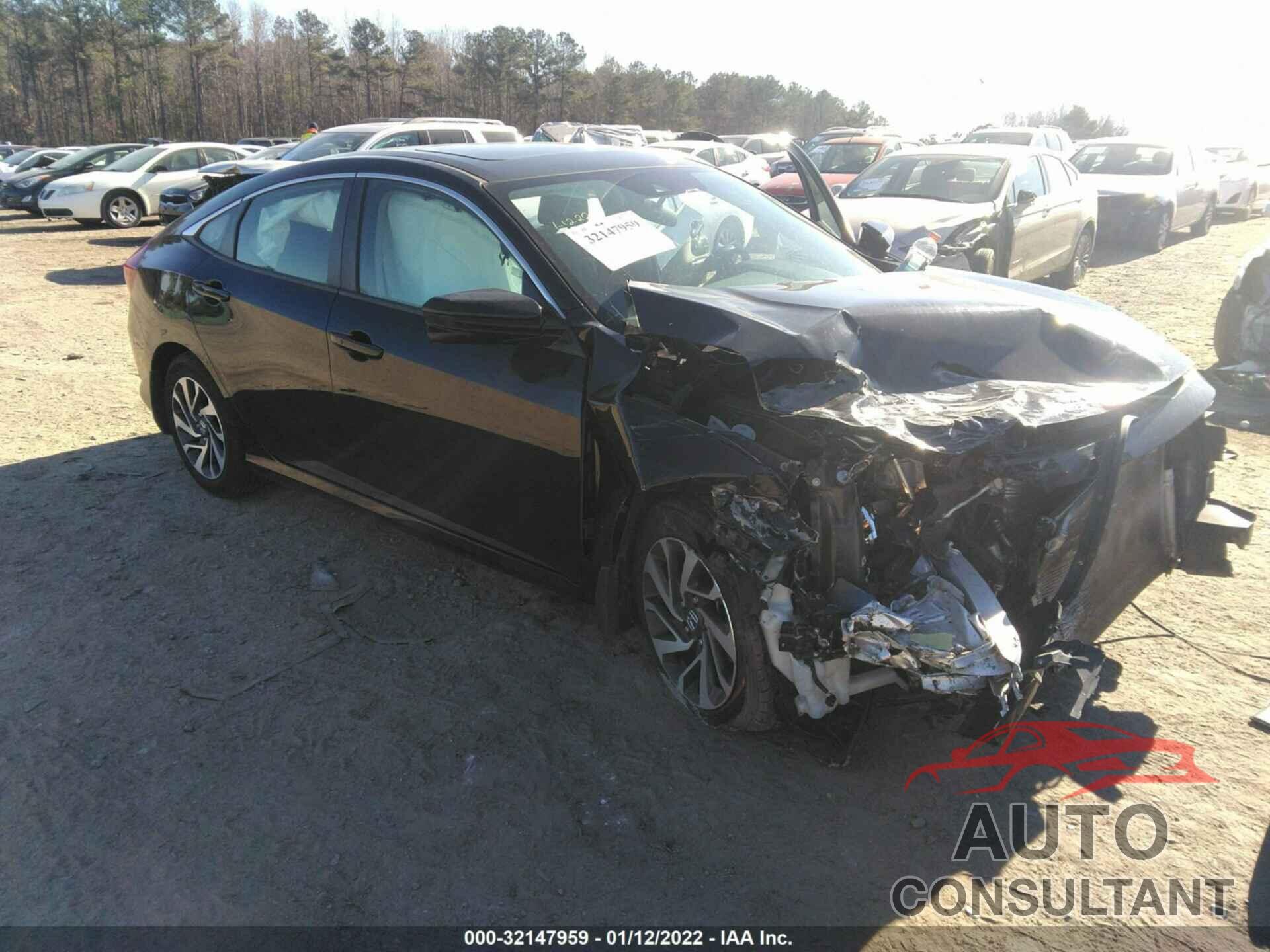 HONDA CIVIC SEDAN 2016 - 19XFC2F81GE077892