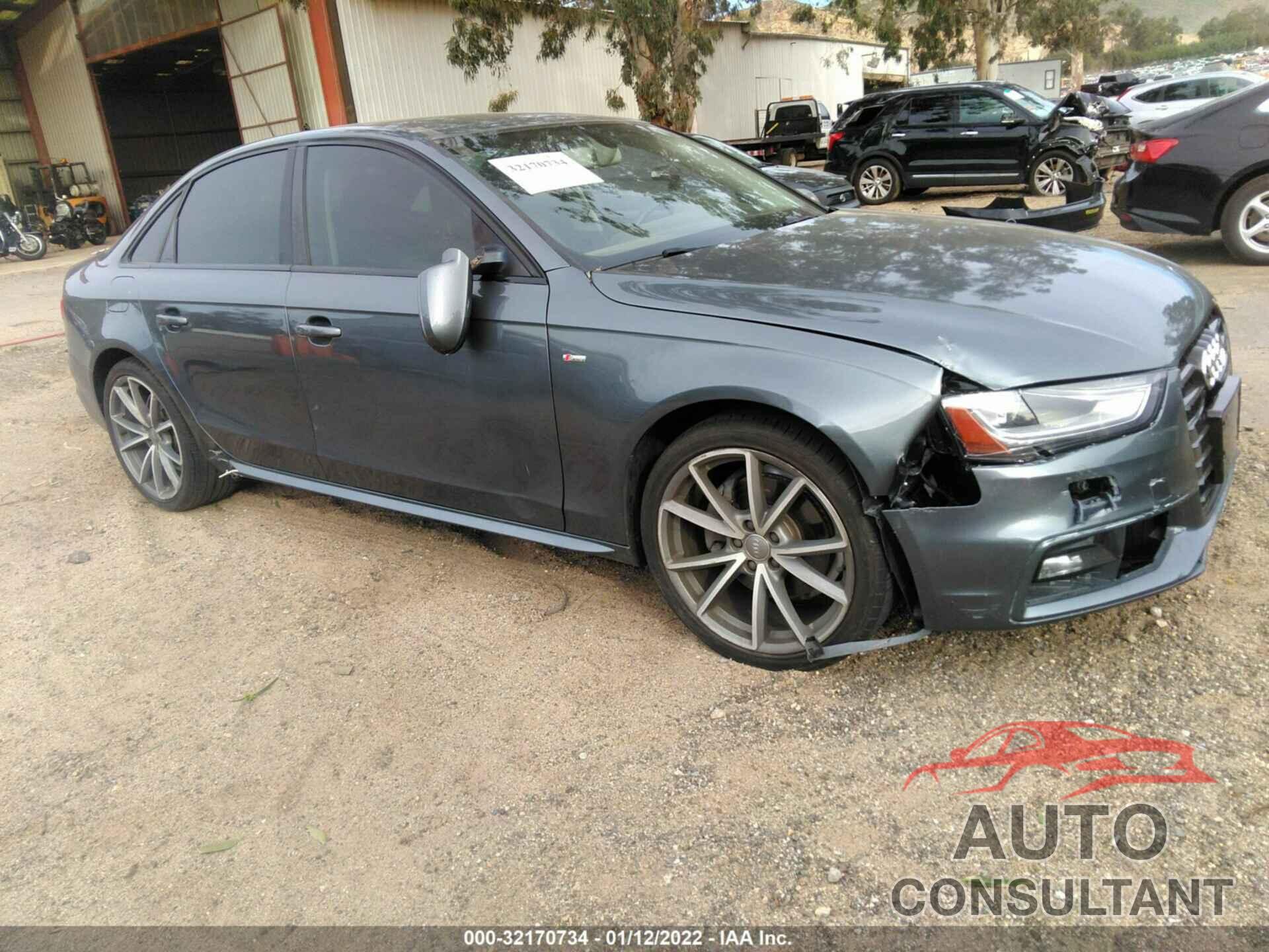 AUDI A4 2016 - WAUAFAFL0GN014324