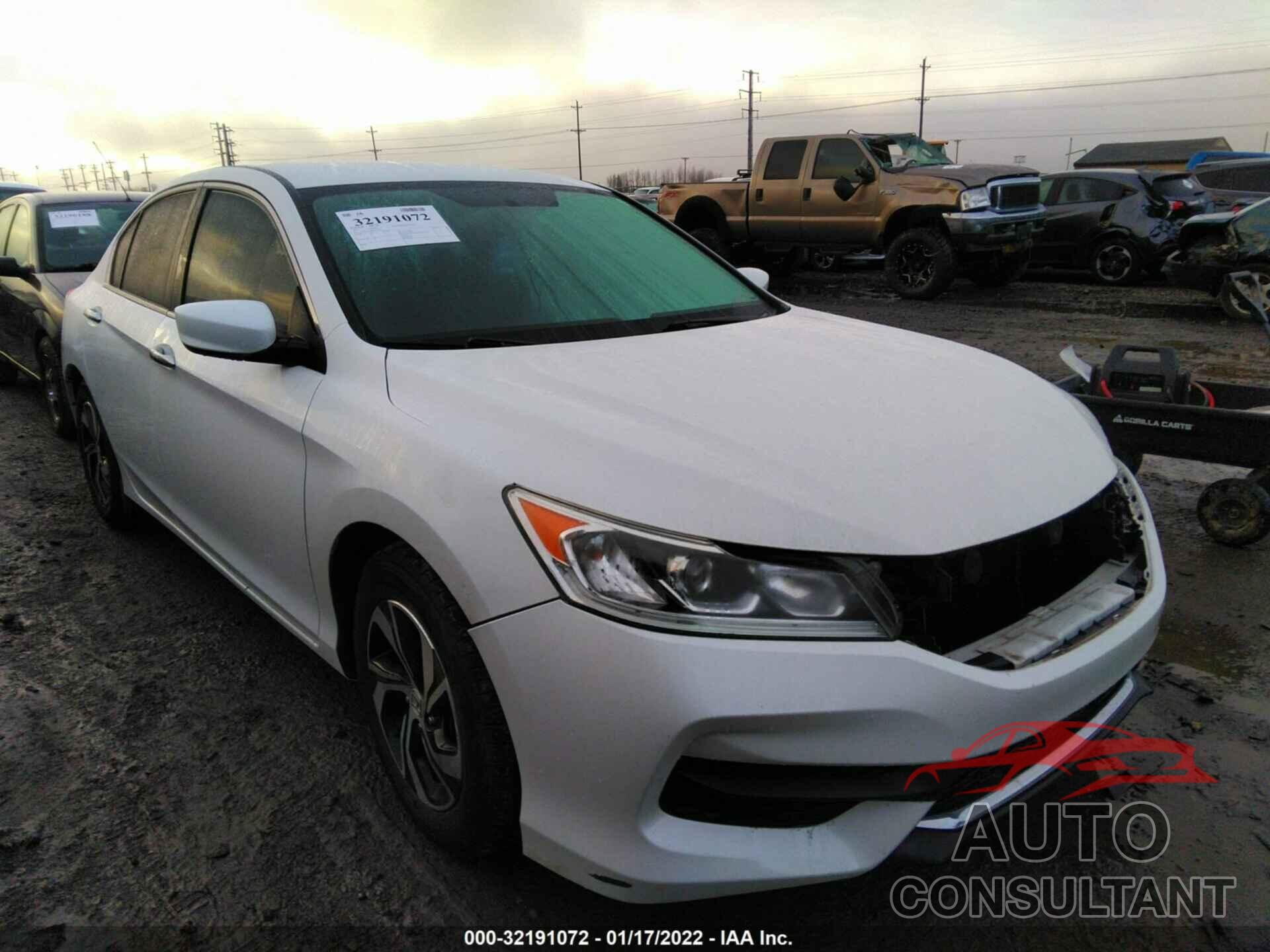 HONDA ACCORD SEDAN 2017 - 1HGCR2F30HA158376