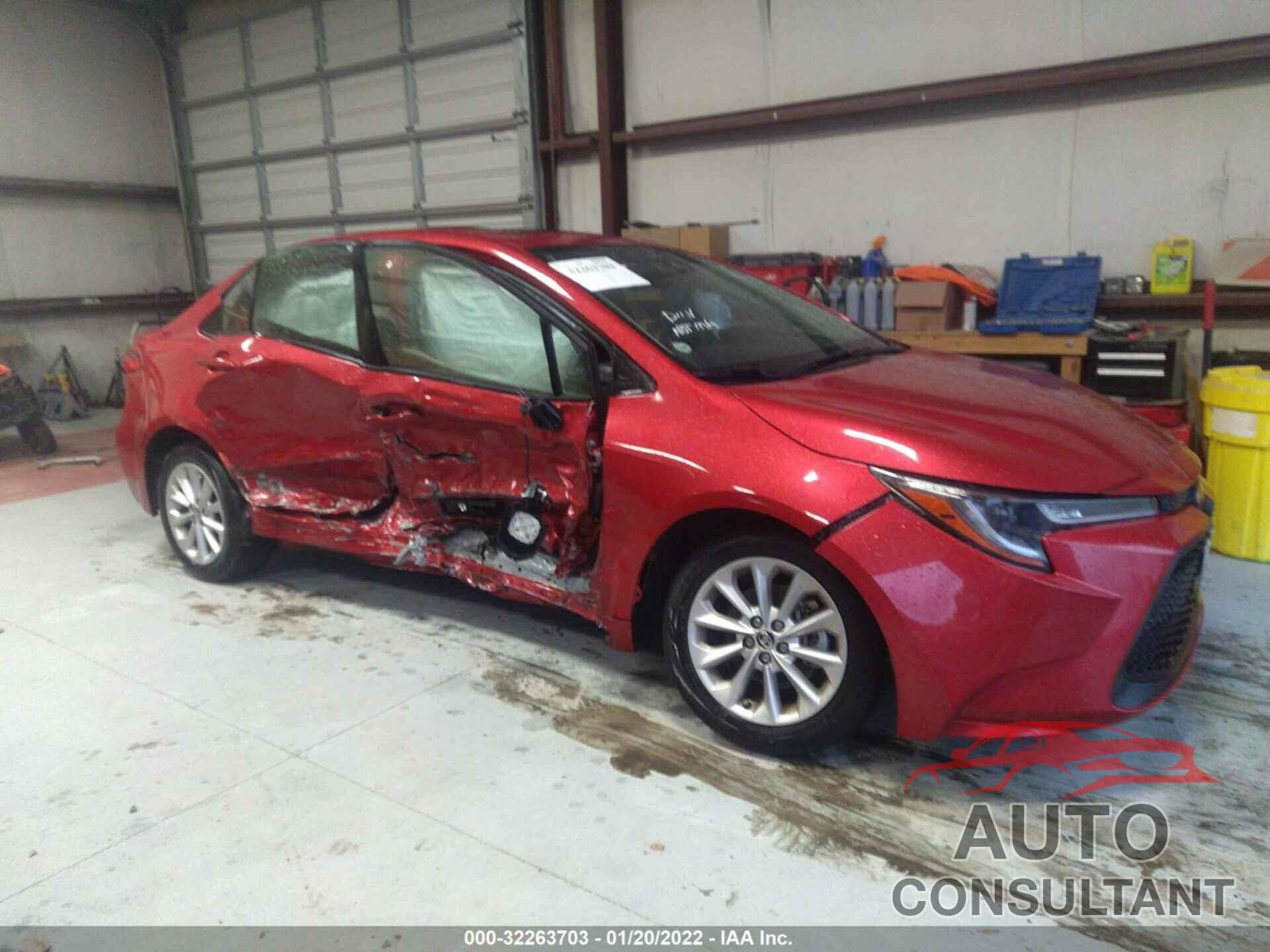 TOYOTA COROLLA 2020 - JTDHPRAE6LJ039185