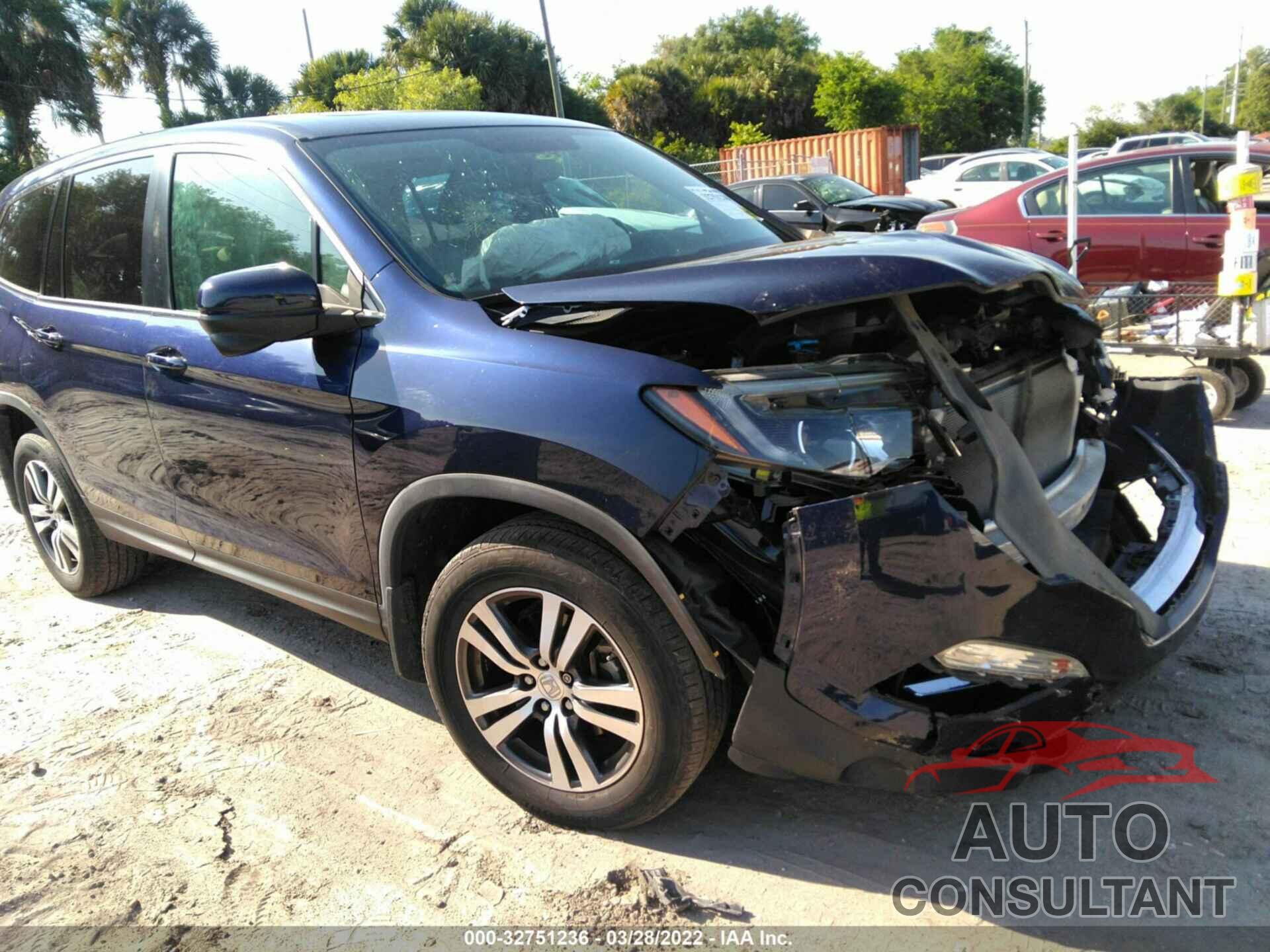HONDA PILOT 2018 - 5FNYF6H57JB031169
