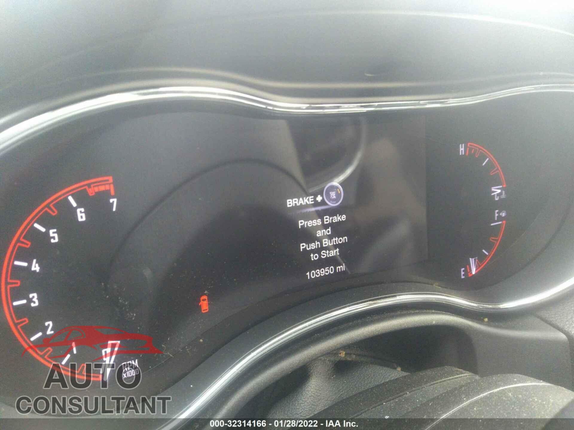 DODGE DURANGO 2017 - 1C4RDJAG4HC681111