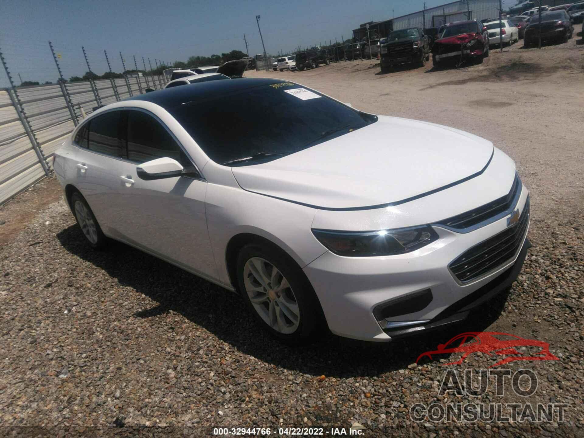 CHEVROLET MALIBU 2016 - 1G1ZE5STXGF218640